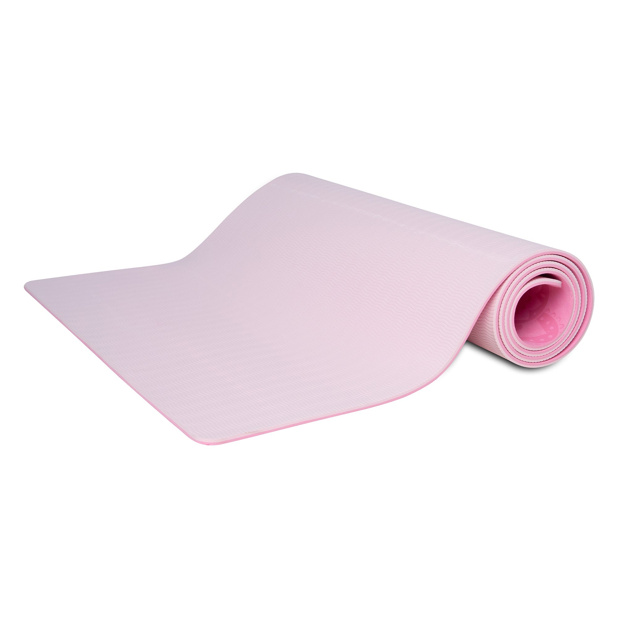 Lightweight Ultra-Cushioned Yoga Mat 6mm with Strap