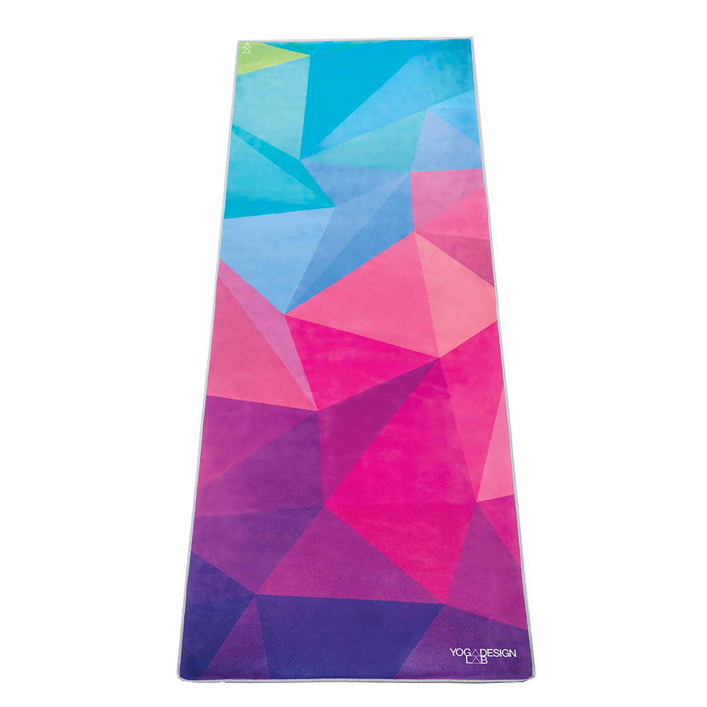 Non-Slip Yoga Mat Towel, Lightweight, Ultra-Absorbent, Yoga Design Lab