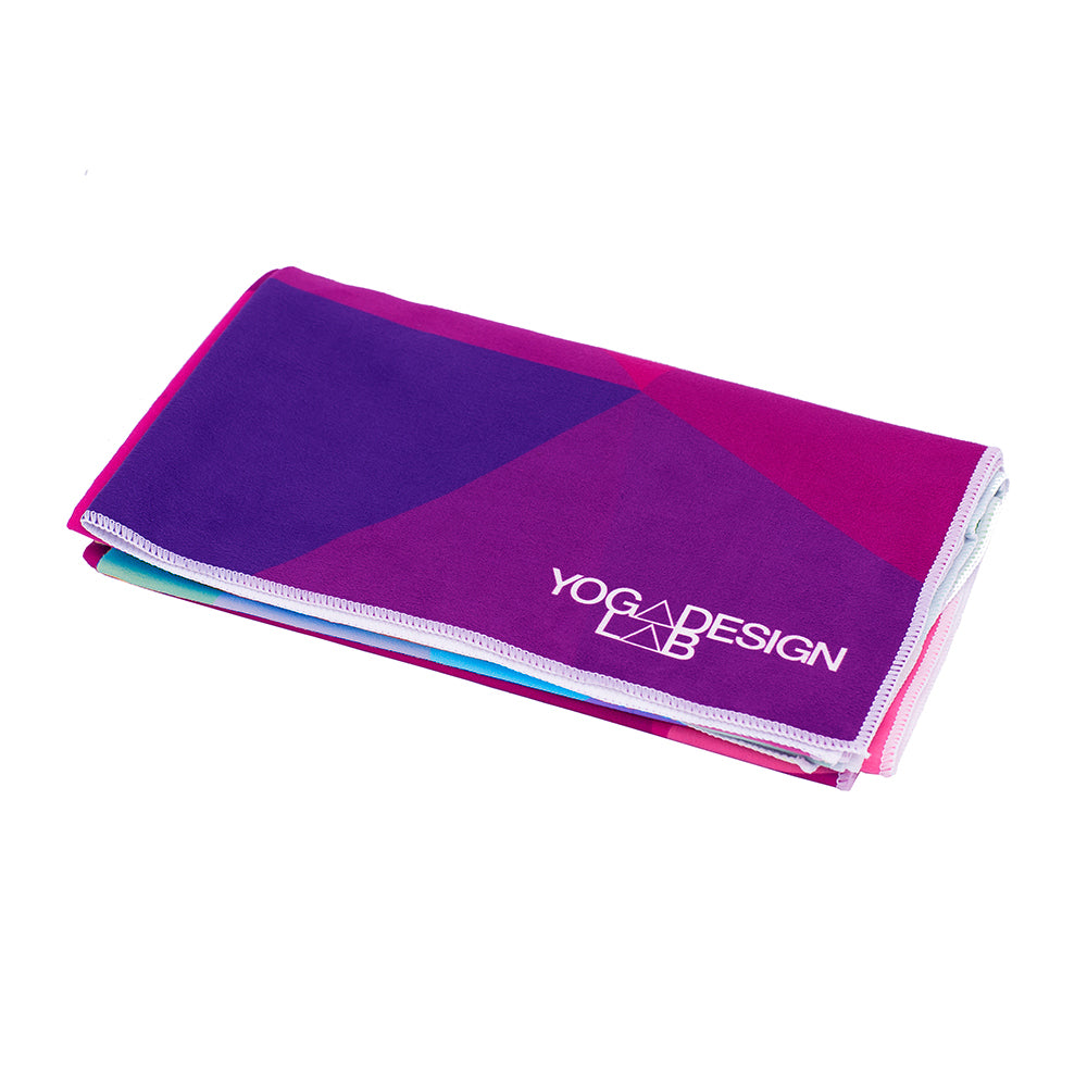 Non-Slip Yoga Mat Towel, Lightweight, Ultra-Absorbent, Yoga Design Lab