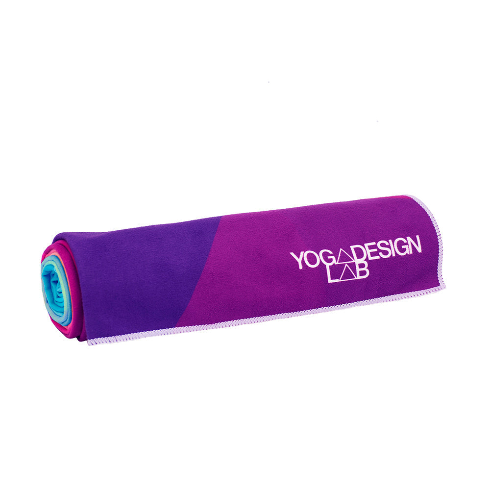 Non-Slip Yoga Mat Towel, Lightweight, Ultra-Absorbent, Yoga Design Lab