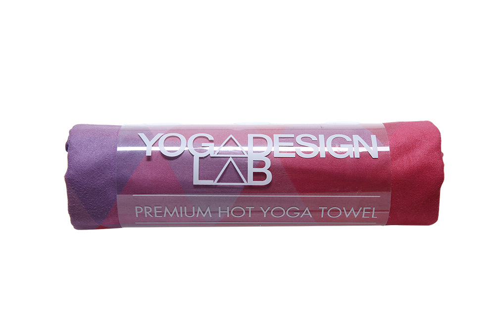 Non-slip Recycled Microfiber Yoga Towel - 72"x24" - Yoga Design Lab