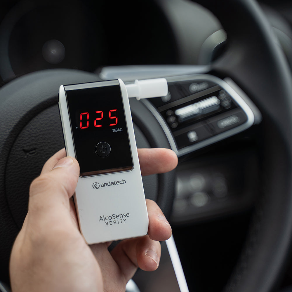 Alcosense® Verity Personal Breathalyser White AS3547 Certified