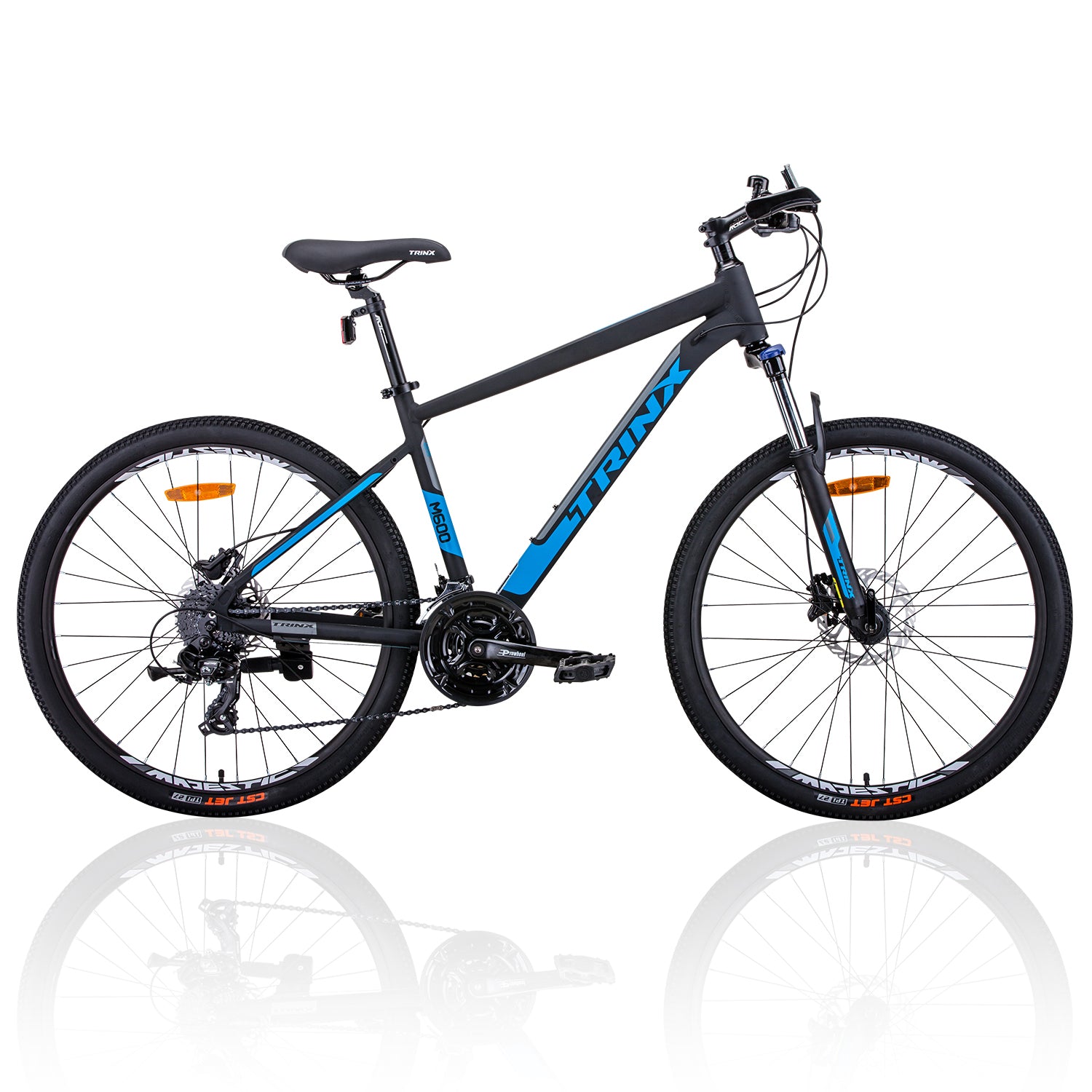 Lightweight 24 Speed 17" MTB with Suspension - Trinx M600