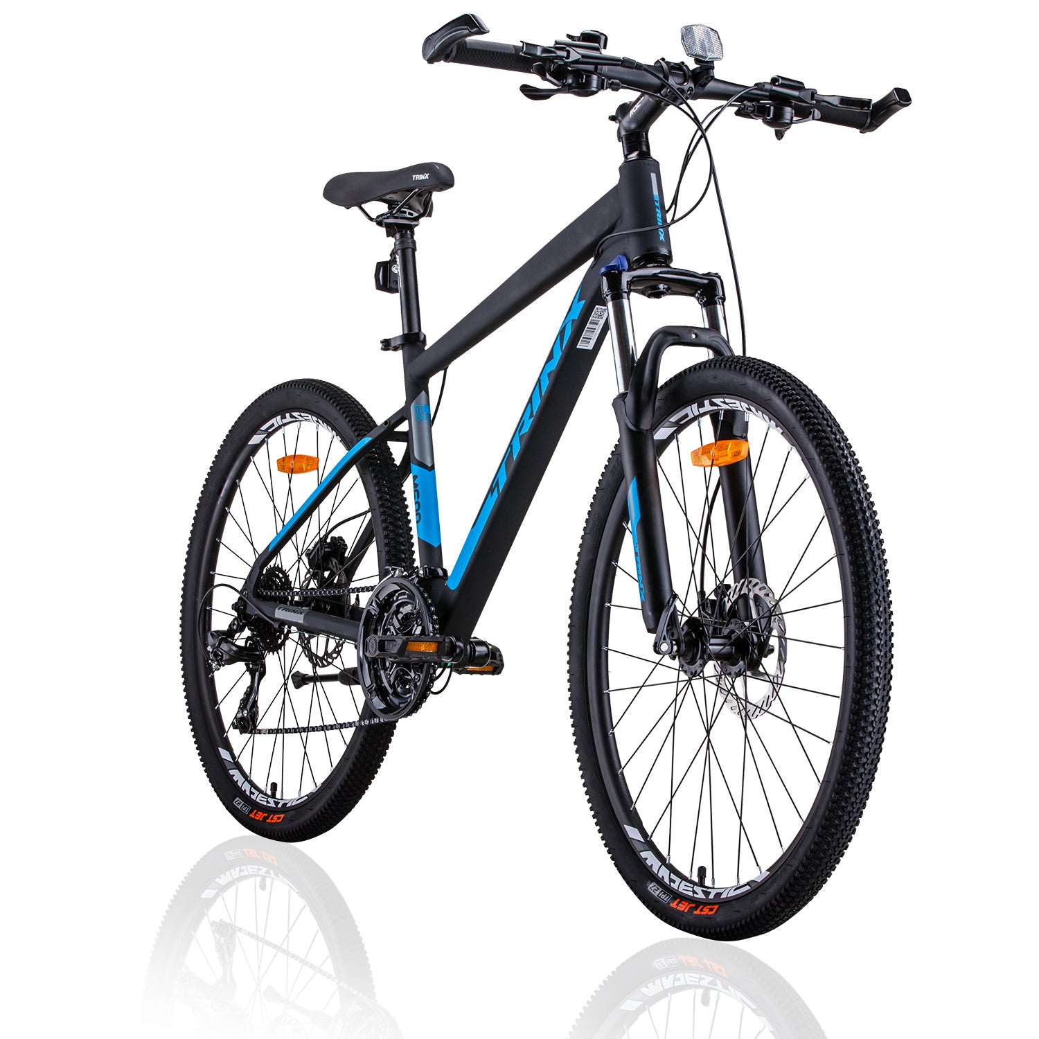 Lightweight 24 Speed 17" MTB with Suspension - Trinx M600