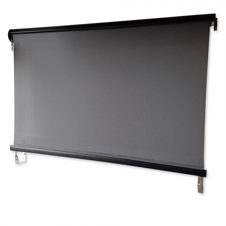 Manual Outdoor Roller Blind Sun Screen 1.8m with Hood