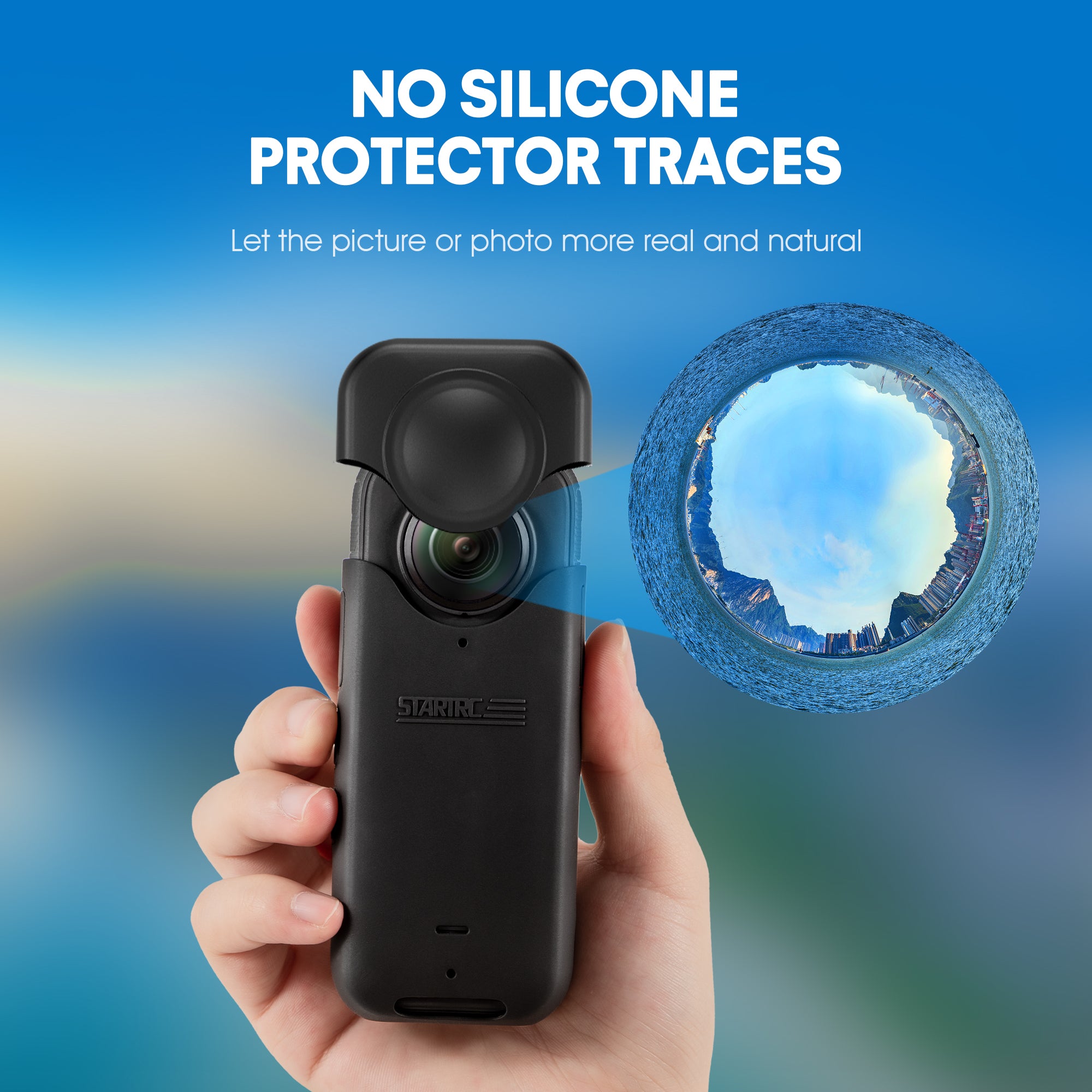 Waterproof Silicone Protective Case for Insta360 One X3