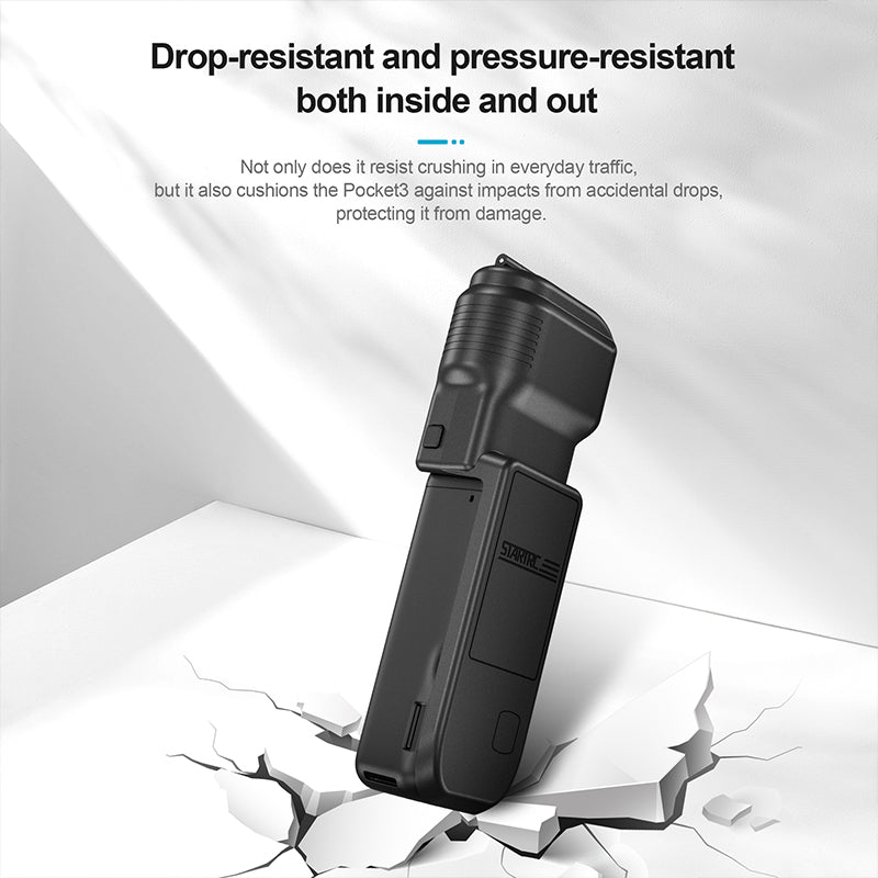 STARTRC Gimbal Protective Cover for DJI Osmo Pocket 3 Creator Combo, Anti-Fall Storage Handheld Camera Screen Protector for DJI Pocket 3 Accessories