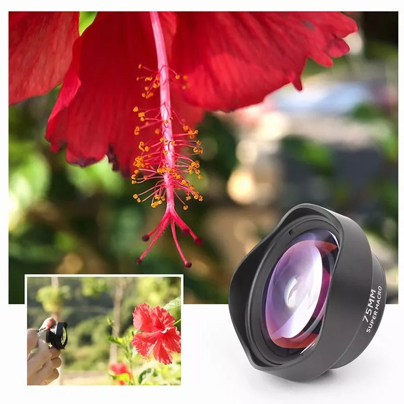 75mm Macro Coated Phone Camera Lens, Universal Clip, Ulanzi