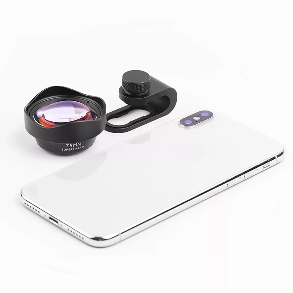 75mm Macro Coated Phone Camera Lens, Universal Clip, Ulanzi