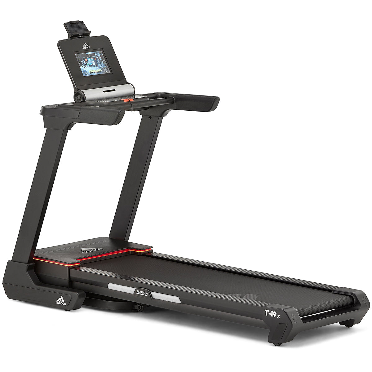 NRG Cushioning Treadmill 20km/h, Incline, Zwift, Kinomap, Adidas