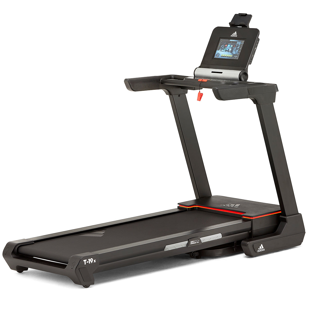 NRG Cushioning Treadmill 20km/h, Incline, Zwift, Kinomap, Adidas