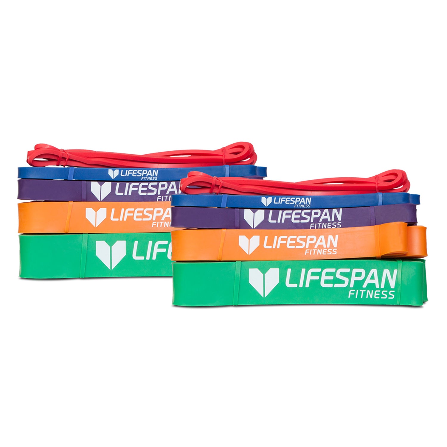 CORTEX 10-Piece Resistance Bands Set Colour Coded Fitness