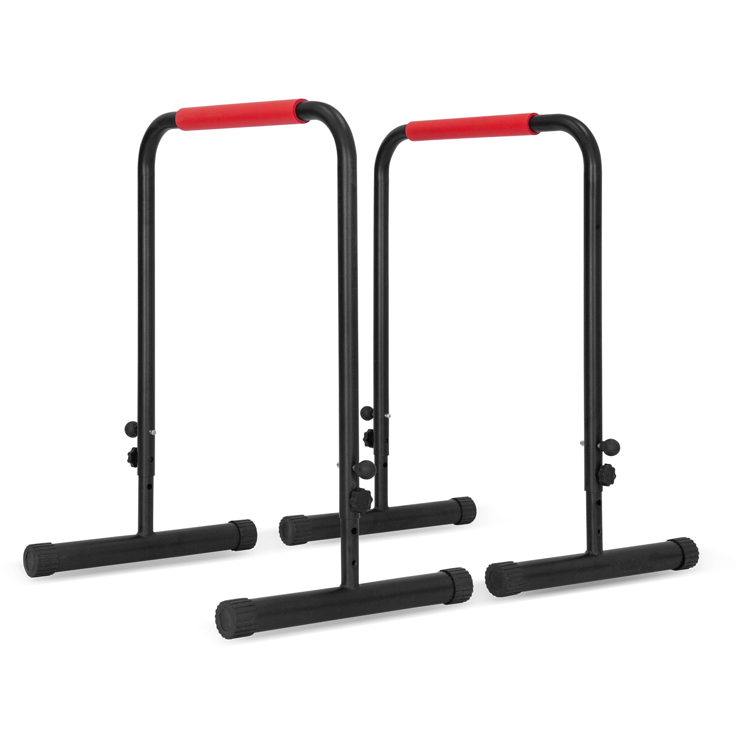 Adjustable Steel Parallel Bars with Soft Grips, Pair - Cortex