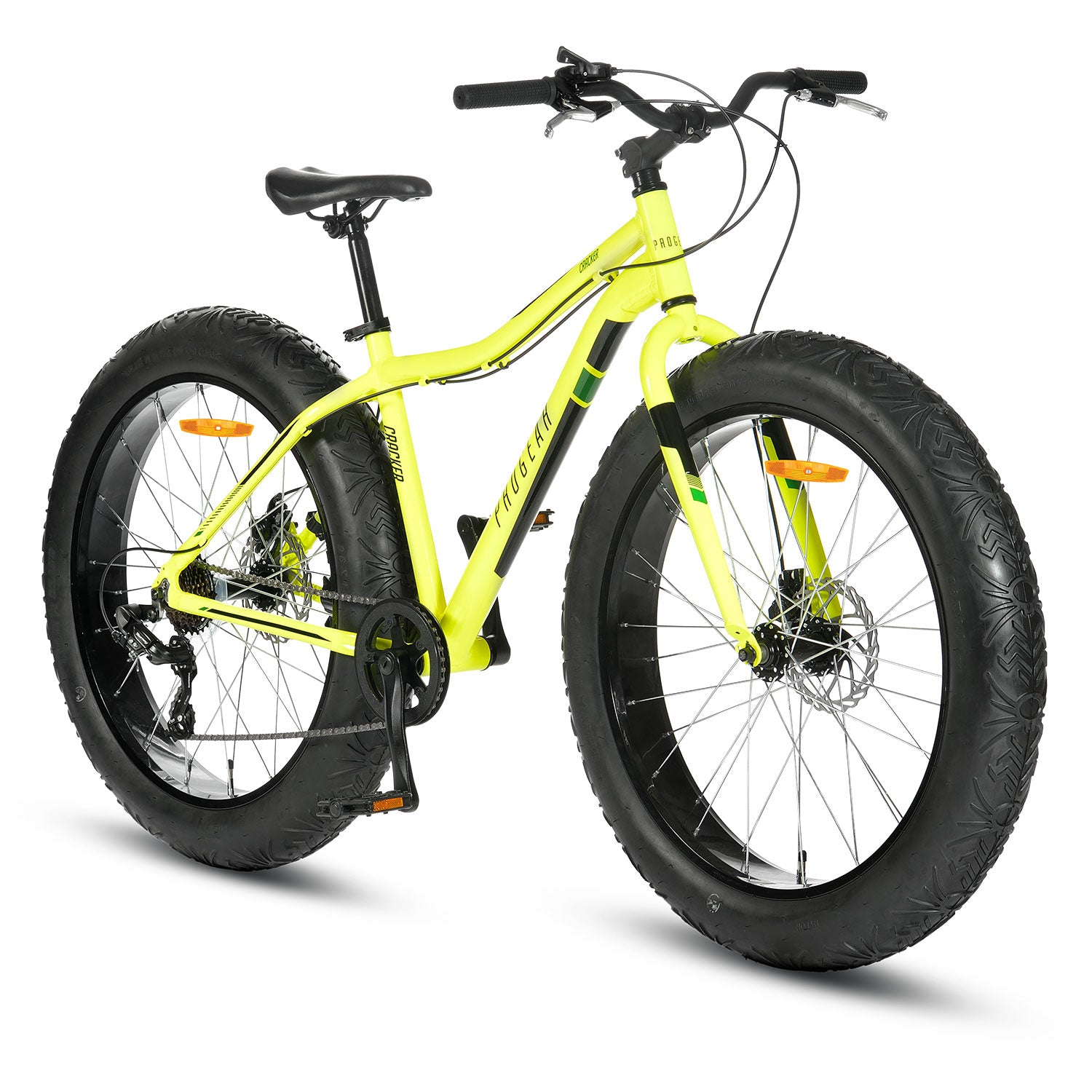 26" Alloy Fat Tire Mountain Bike with Disc Brakes - Progear