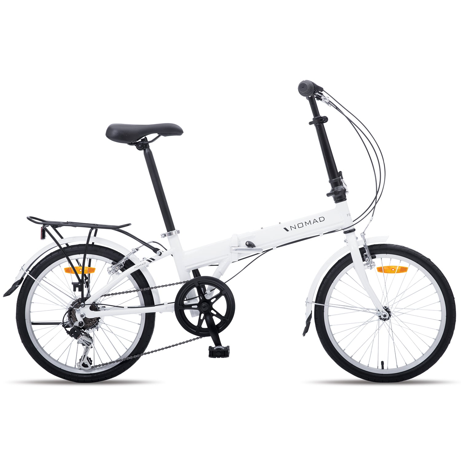 Alloy Folding Bike, 6-Speed Shimano, 20" Tyres - Progear