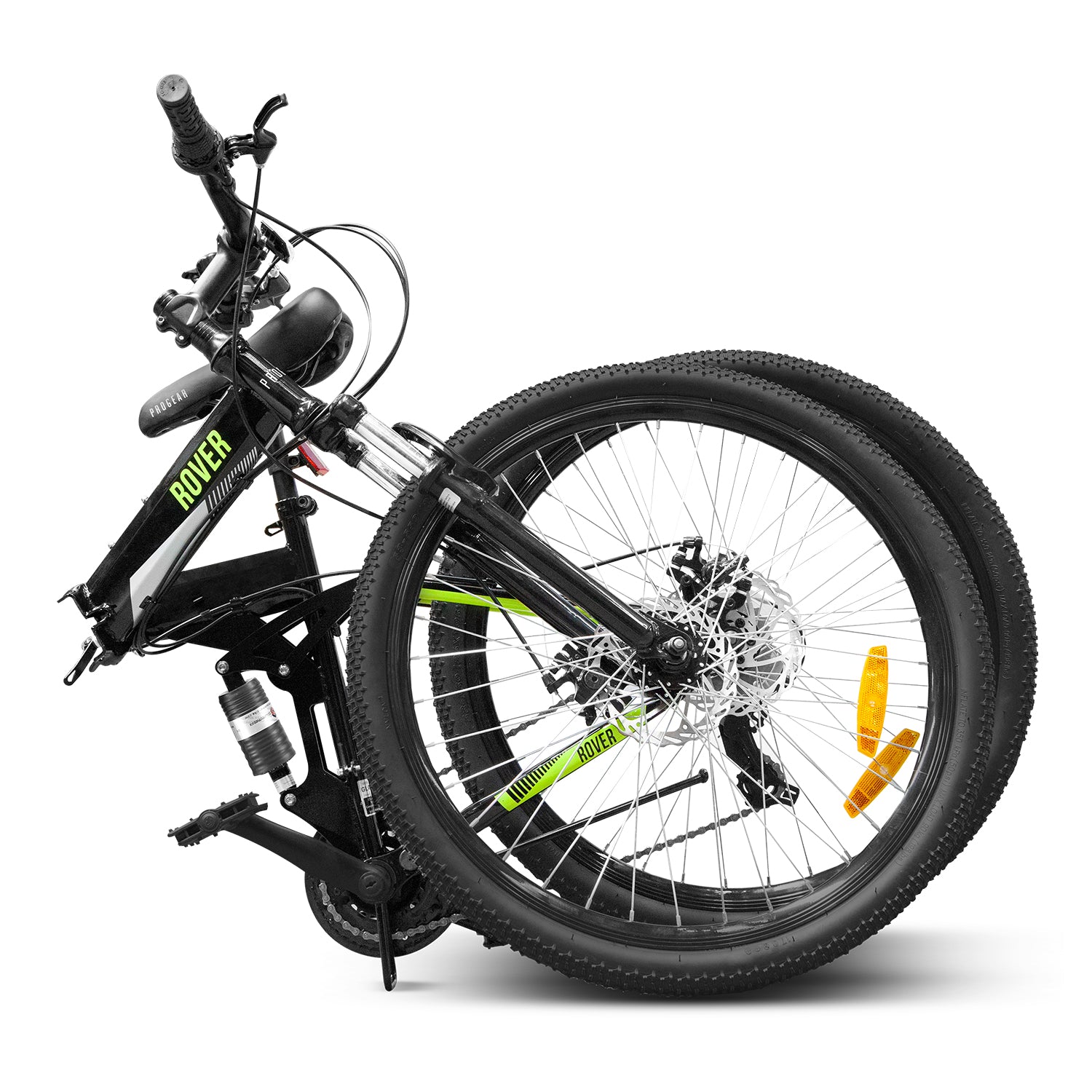 Lightweight Folding Dual Suspension 26" MTB - Progear ROVER