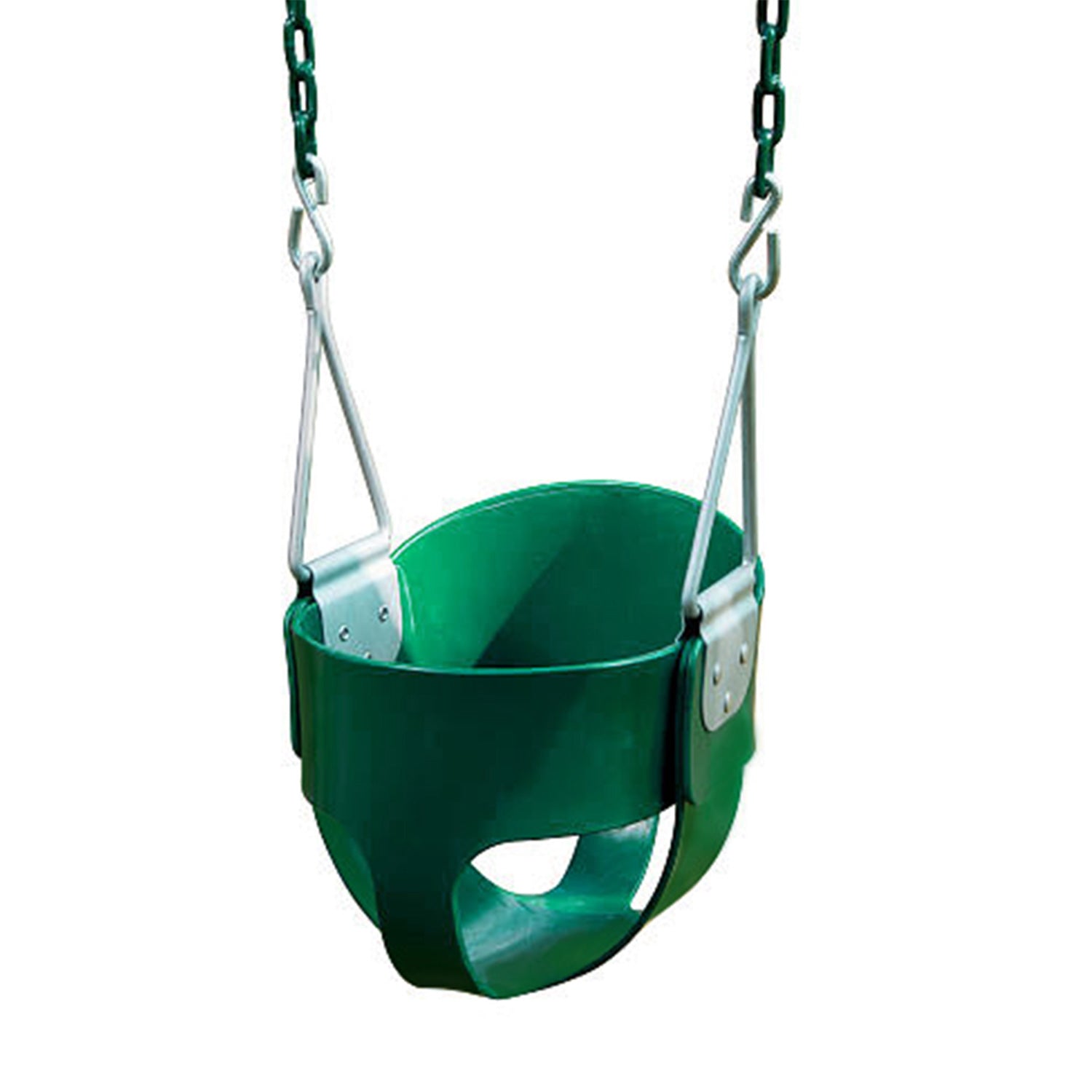 Lifespan Kids Green Bucket Swing Seat Weather Resistant