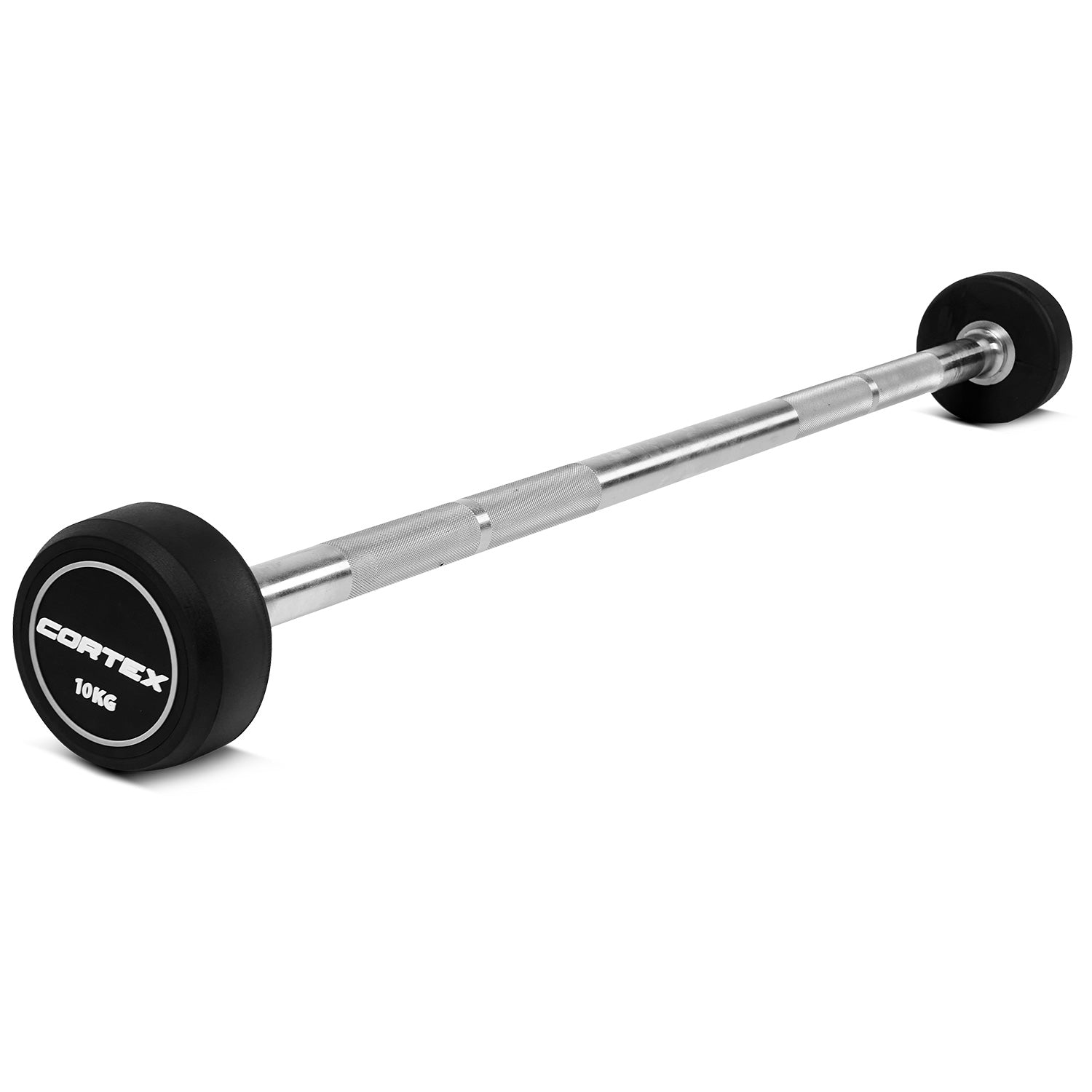 100kg Fixed Barbell Set with 5-Tier Stand, Commercial Grade