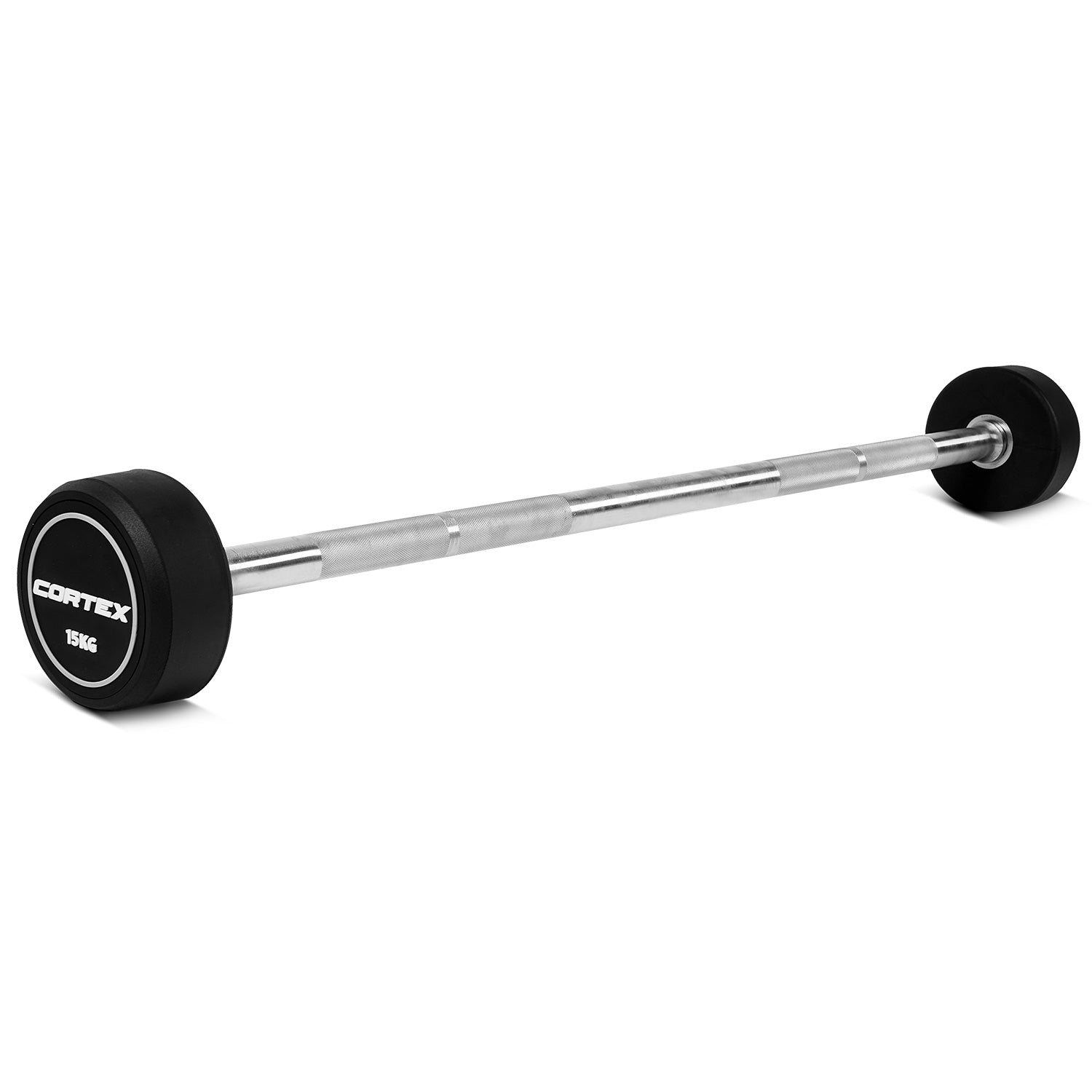 100kg Fixed Barbell Set with 5-Tier Stand, Commercial Grade