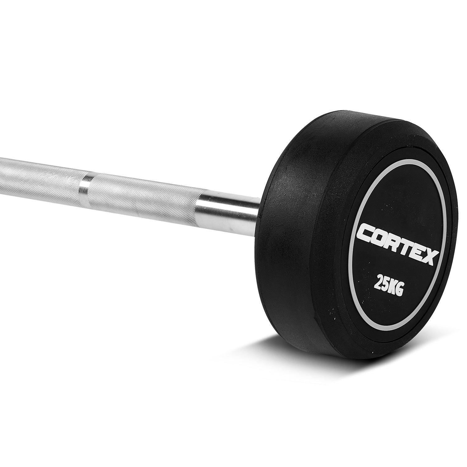 100kg Fixed Barbell Set with 5-Tier Stand, Commercial Grade