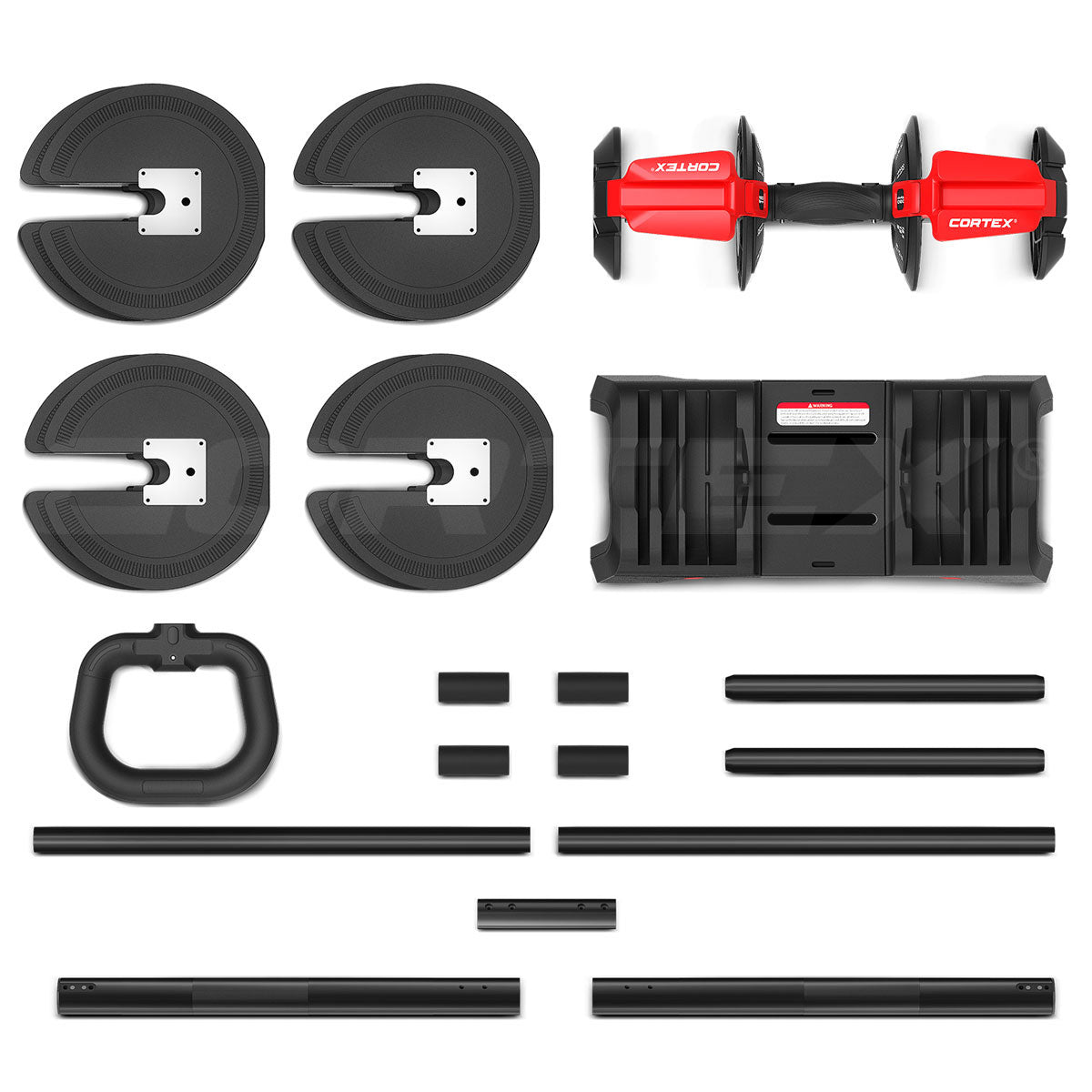 Revolock V2 24kg Adjustable Steel Dumbbell Barbell Kettlebell Single