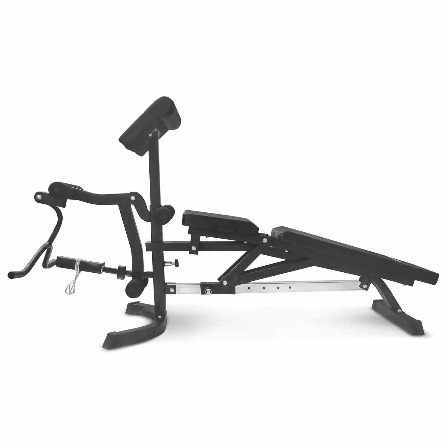 Fully Adjustable FID Bench with Preacher and Leg Curl - CORTEX