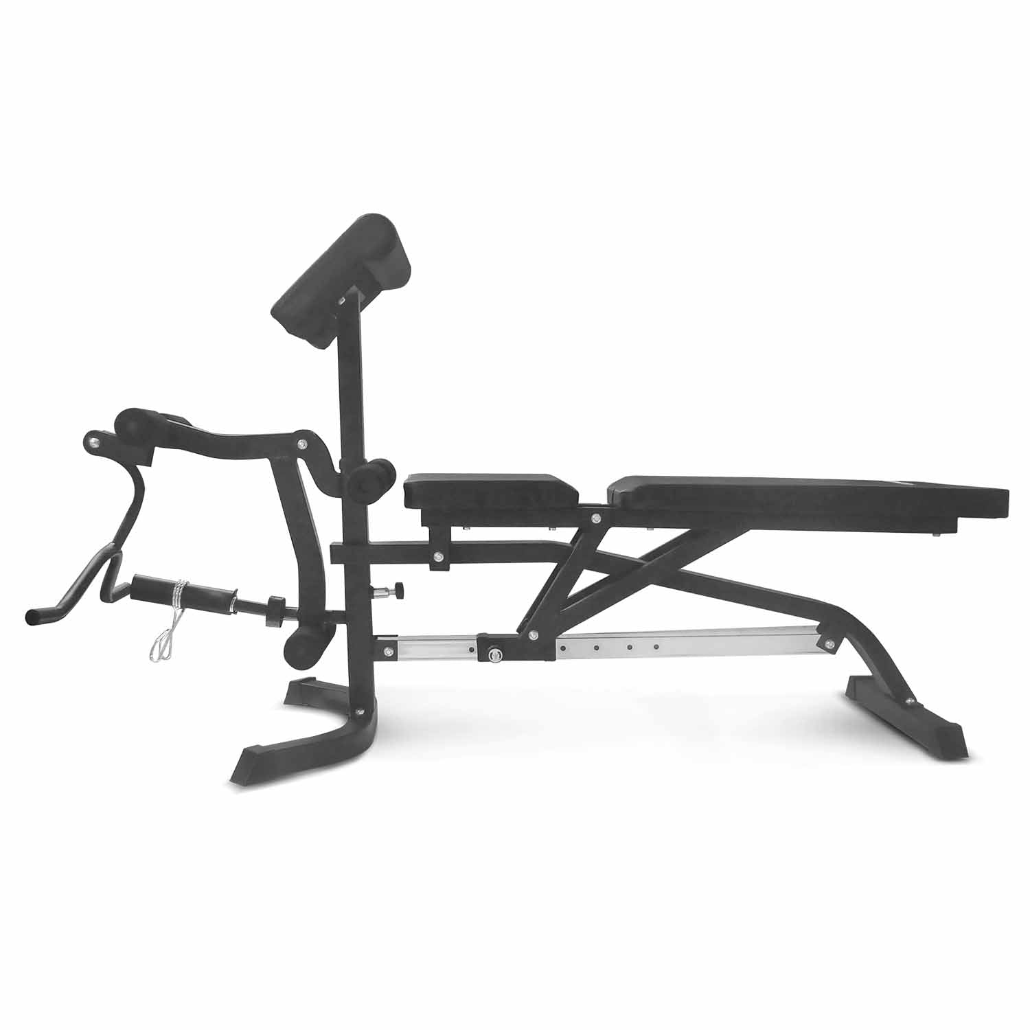 Fully Adjustable FID Bench with Preacher and Leg Curl - CORTEX