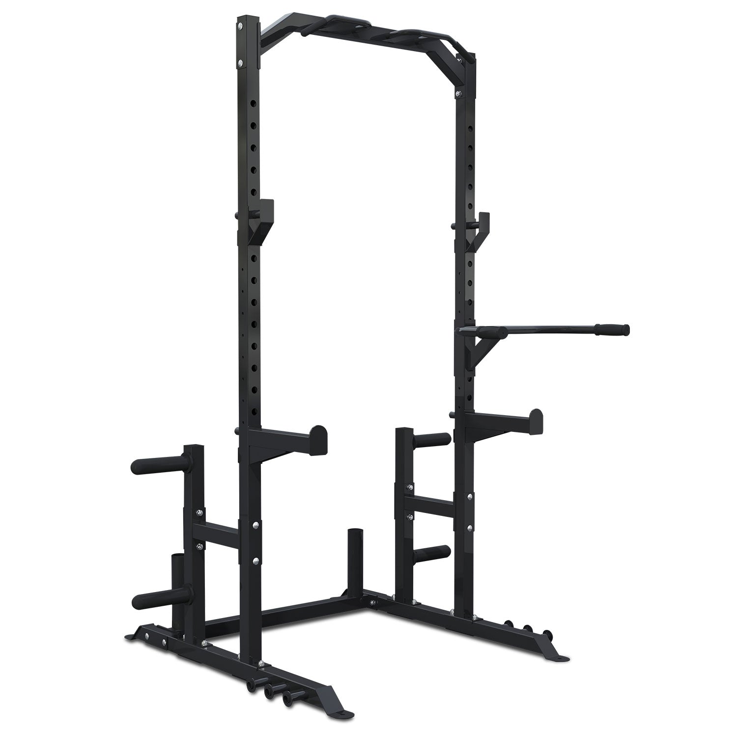 Adjustable Half Rack & 90kg Weight Set with Bench, Cortex