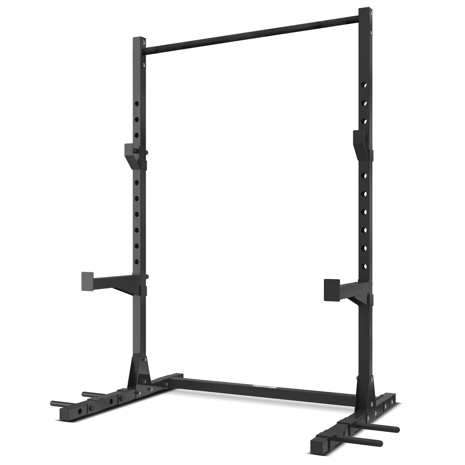 Adjustable Squat Rack with Bar, Bench & 100kg Weights Set