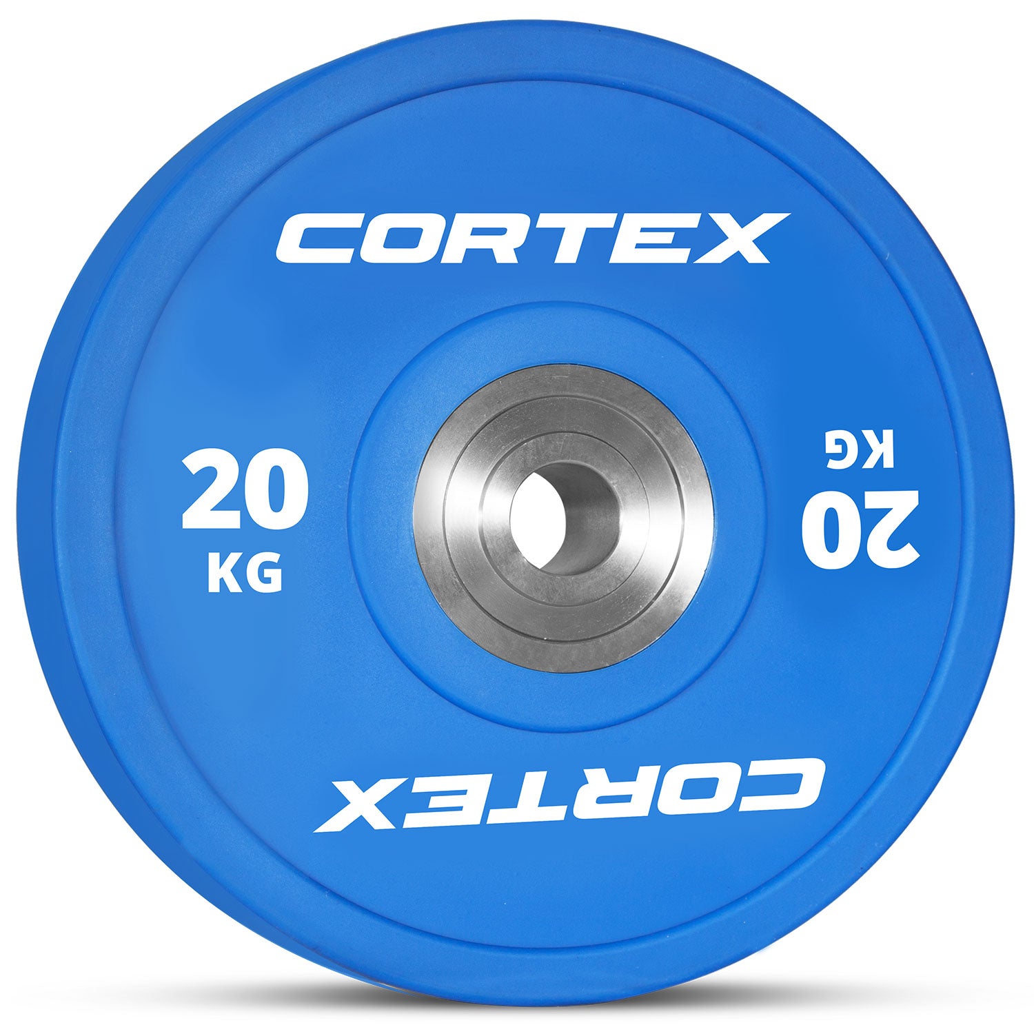Cortex 20kg Competition Bumper Plates Pair Blue Olympic