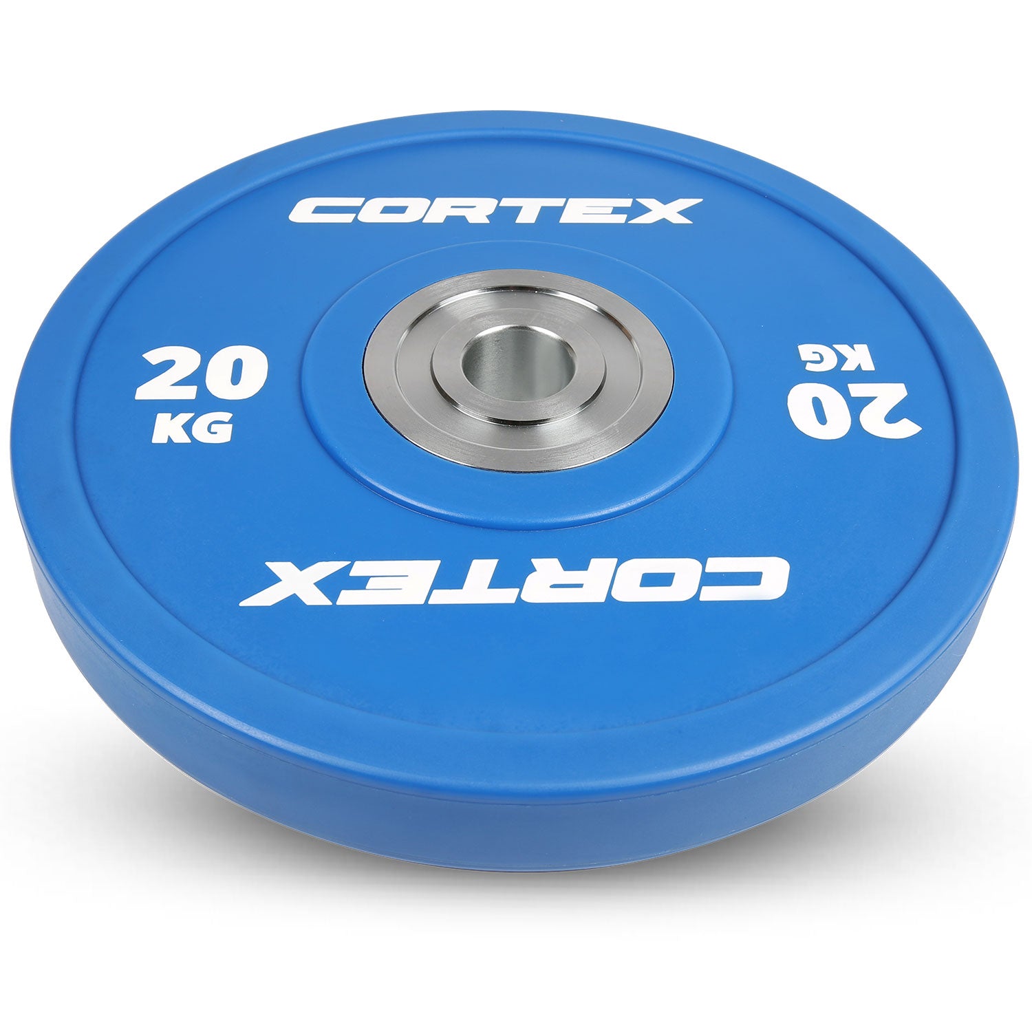 Cortex 20kg Competition Bumper Plates Pair Blue Olympic