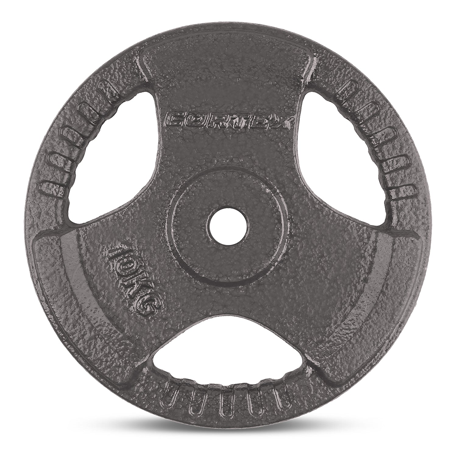 90kg Tri-Grip Cast Iron Weight Set with Bars and Collars