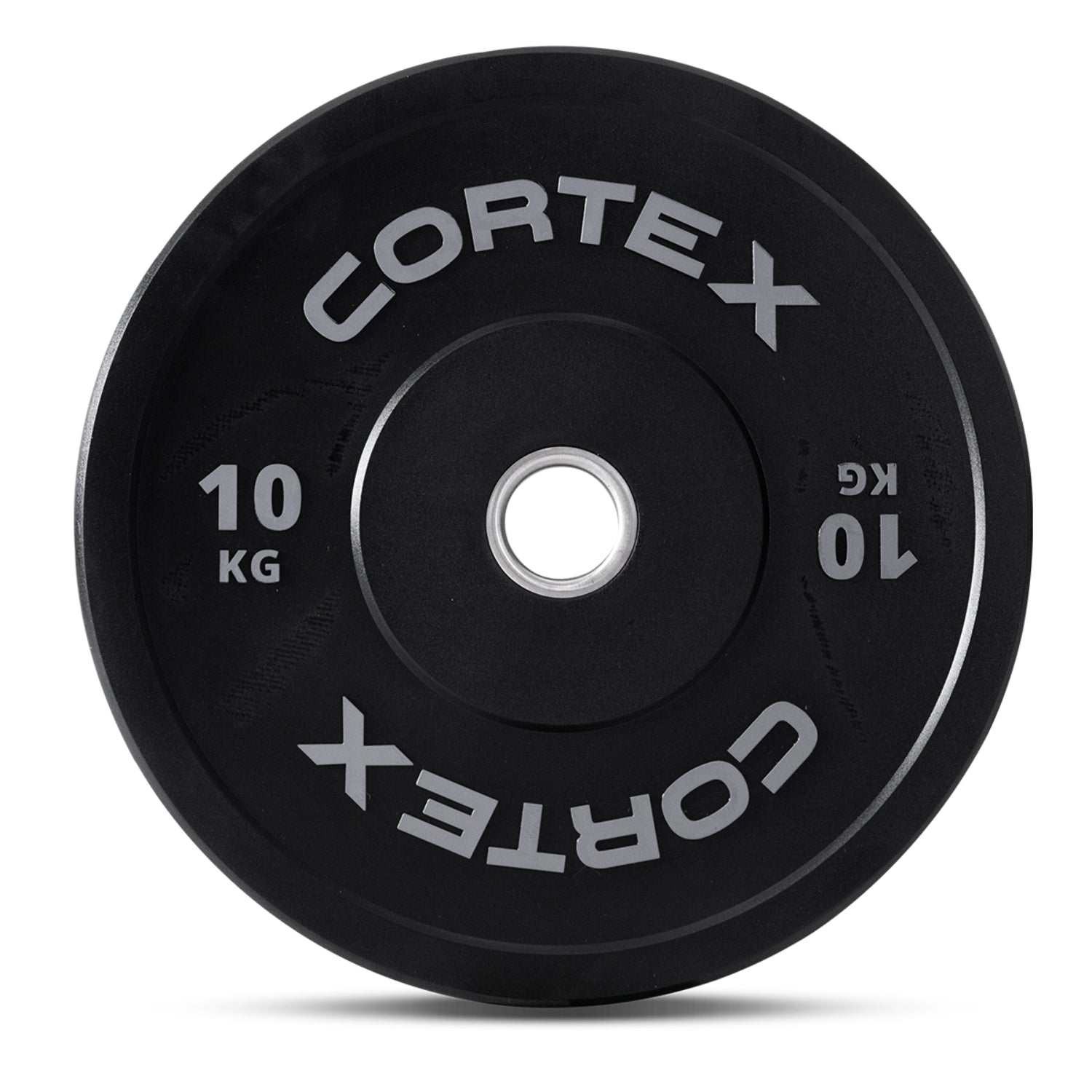 CORTEX 10kg Black Series V2 50mm Rubber Olympic Bumper Plate Pair