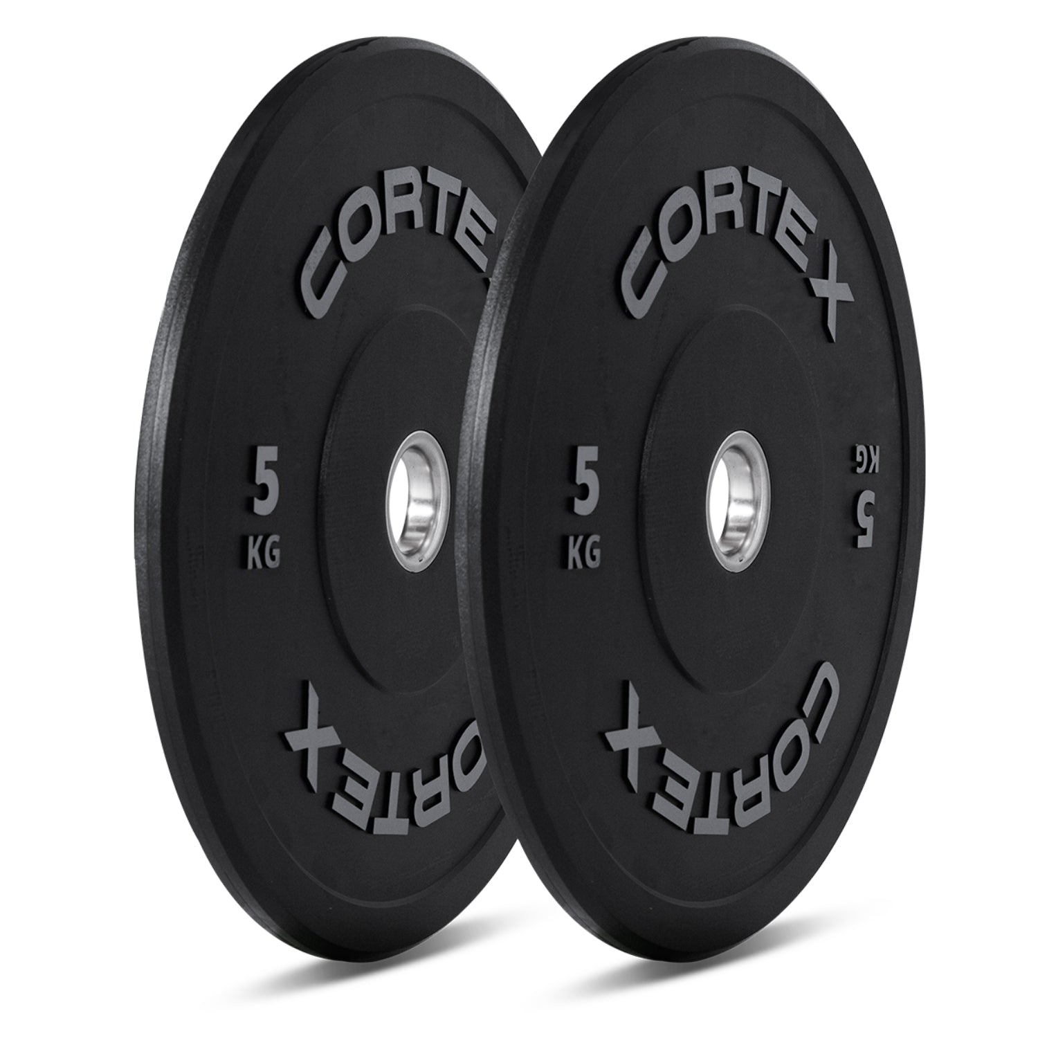 Scratch-Resistant 150kg Rubber Olympic Bumper Plate Set - Cortex