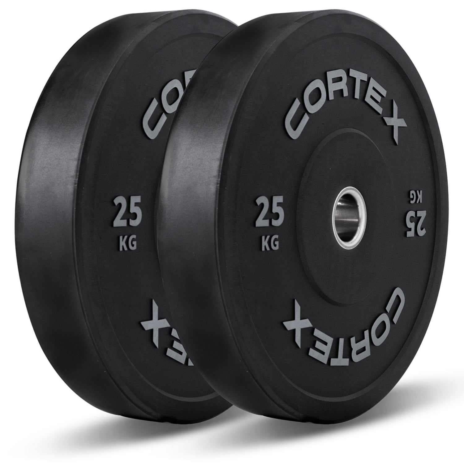 Scratch-Resistant 150kg Rubber Olympic Bumper Plate Set - Cortex