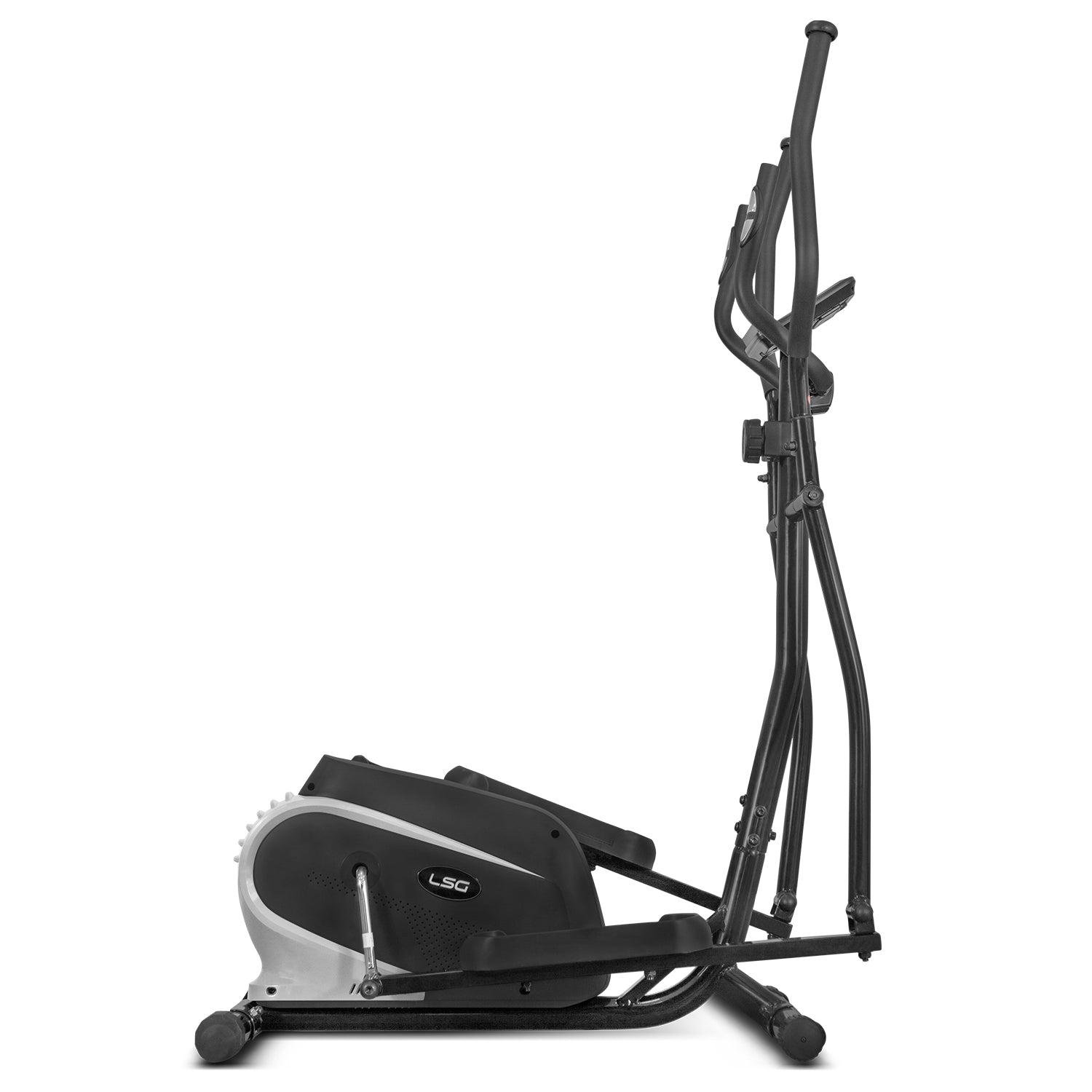 8-Level Magnetic Cross Trainer, LCD Display, Large Pedals