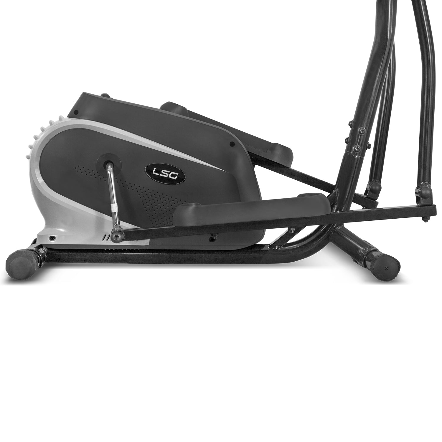 8-Level Magnetic Cross Trainer, LCD Display, Large Pedals