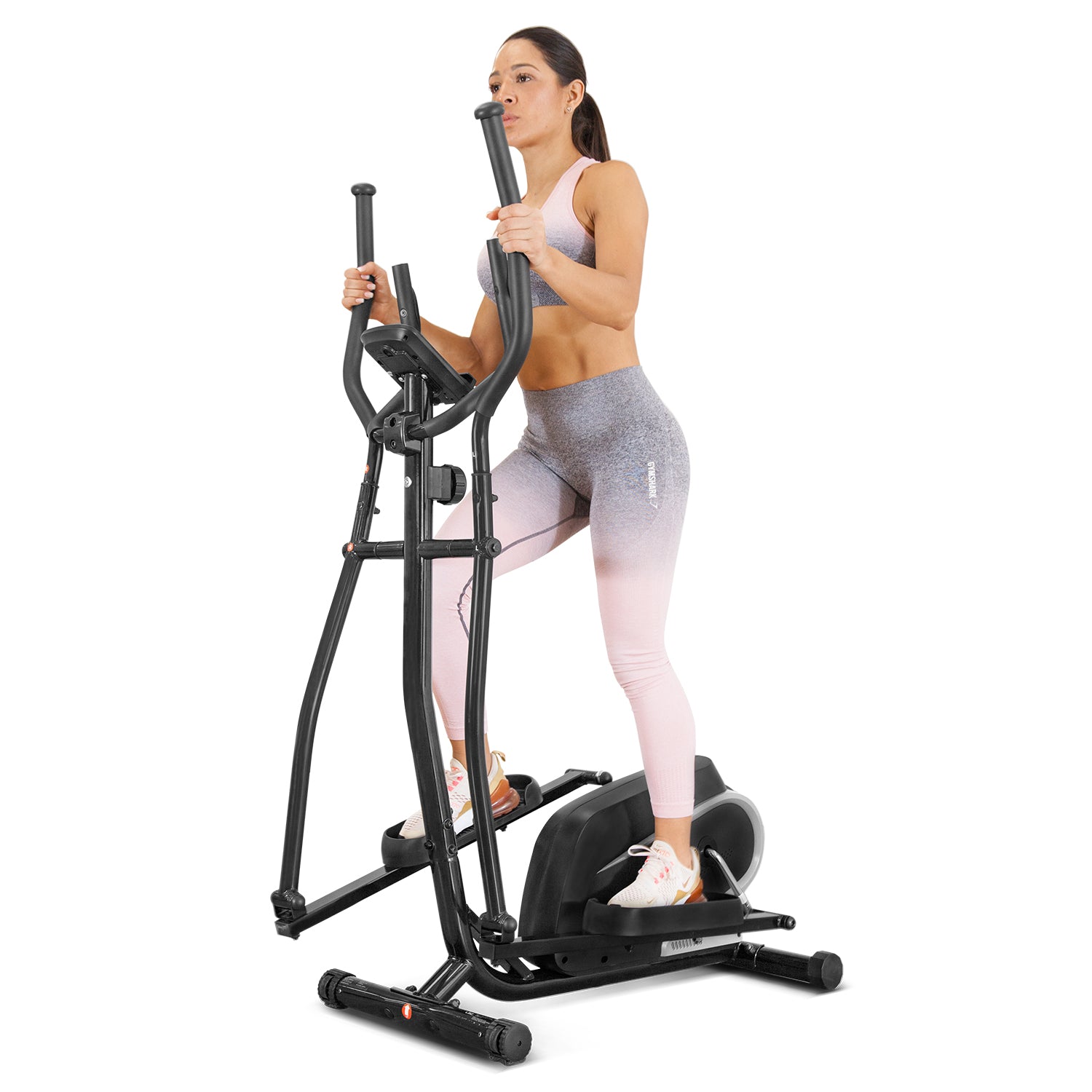 8-Level Magnetic Cross Trainer, LCD Display, Large Pedals