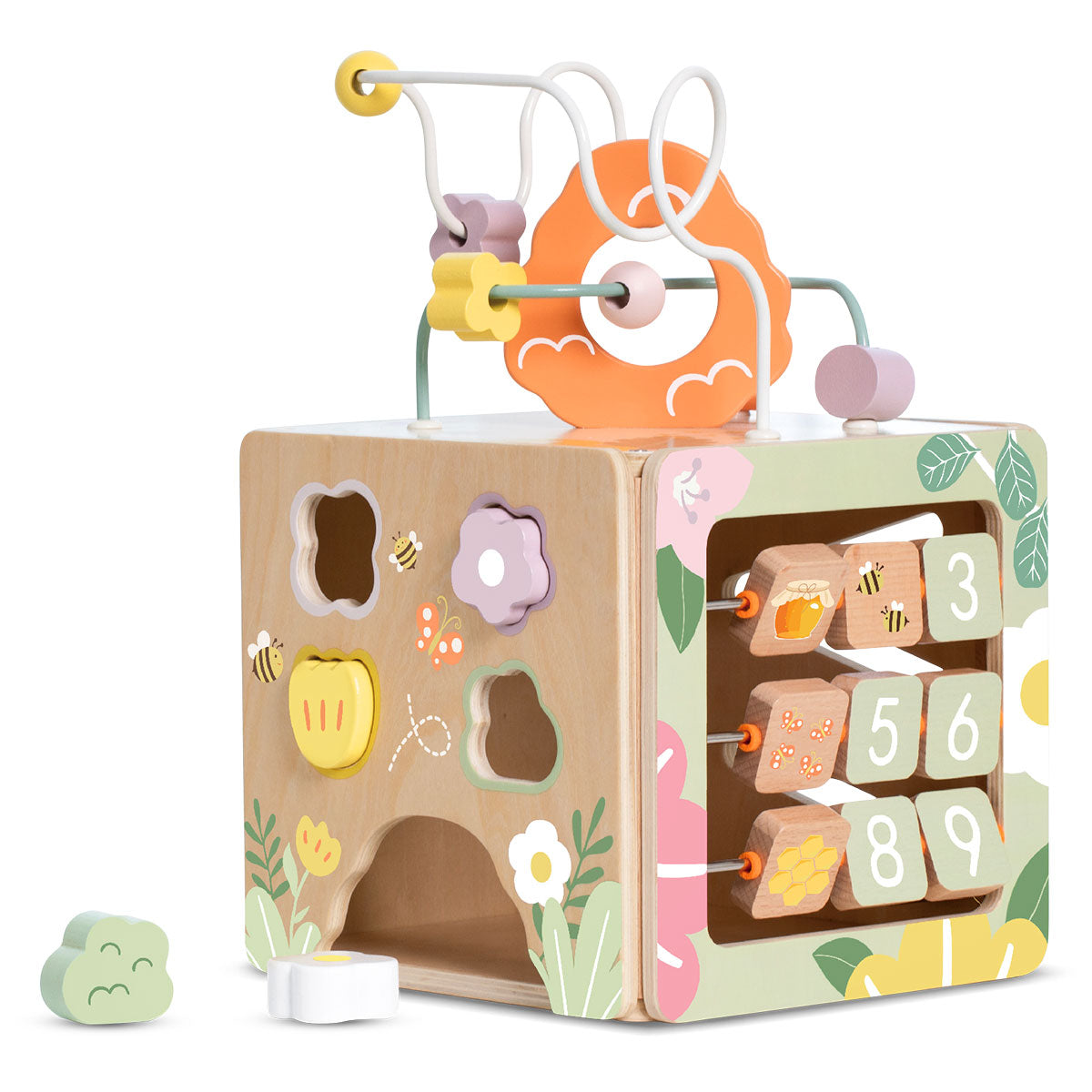Honeybee Activity Cube Multi-Functional Baby Toy