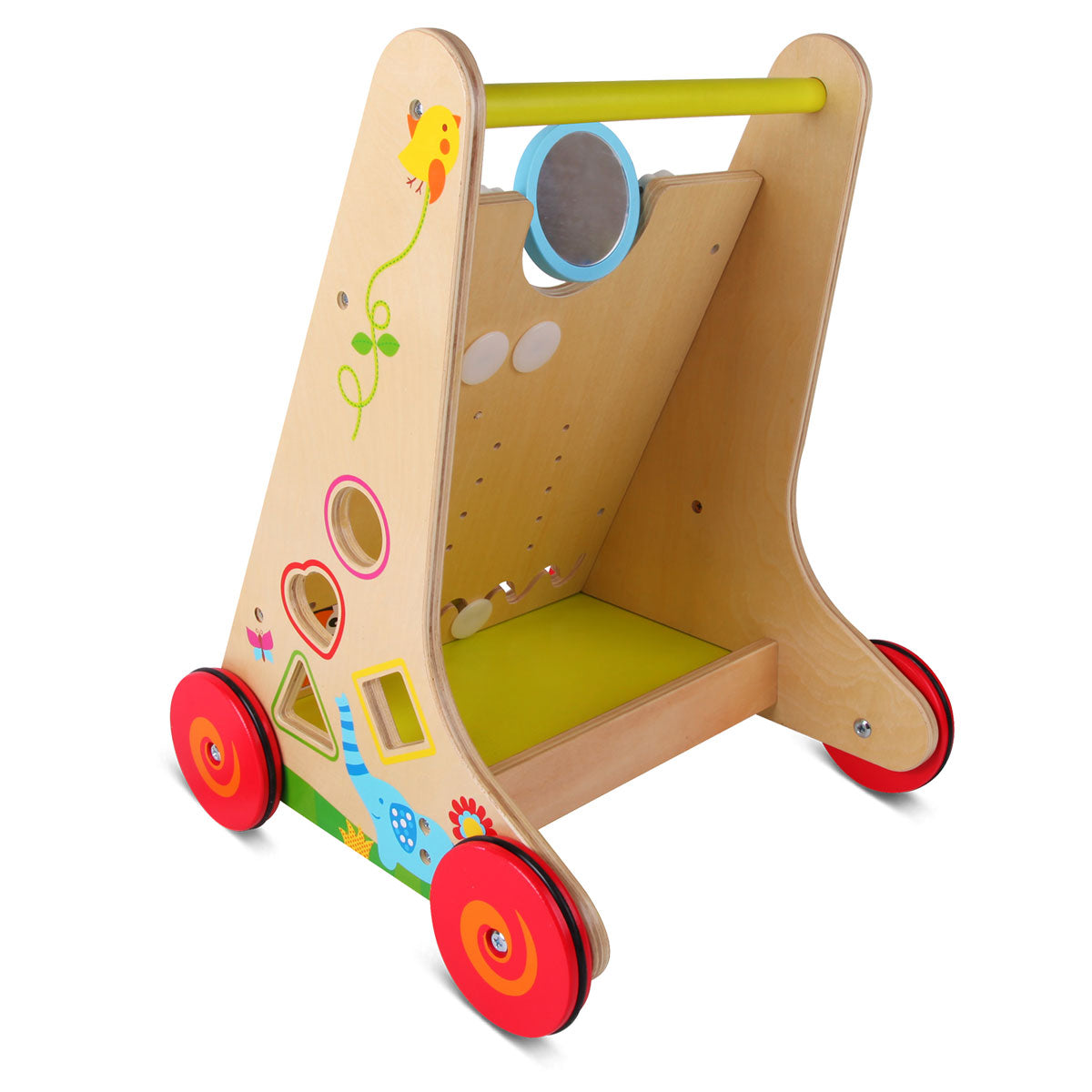 Classic World Wooden Learning Walker Toddler Activity Toy