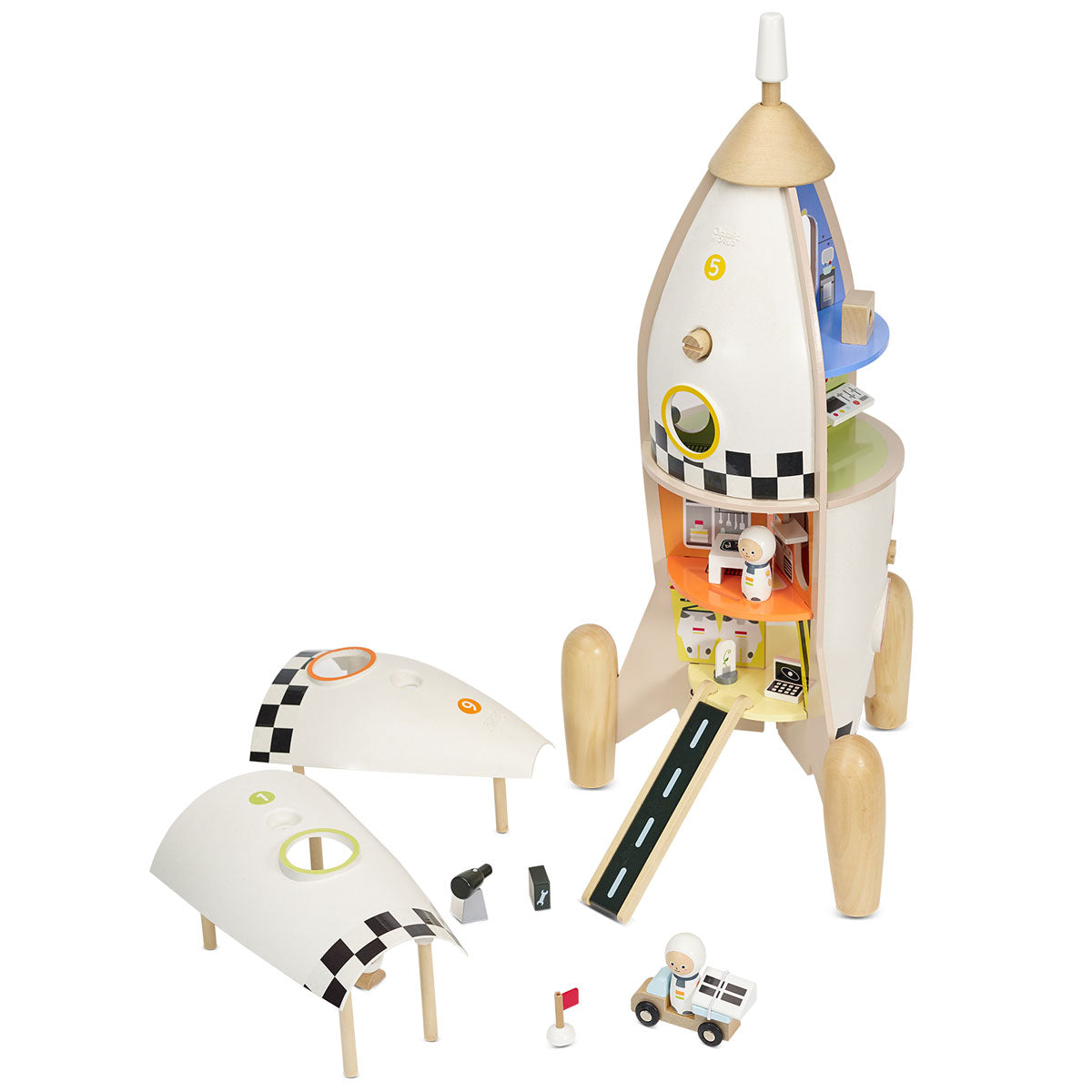 Classic World Kids Pretend Play Rocket Toy Set