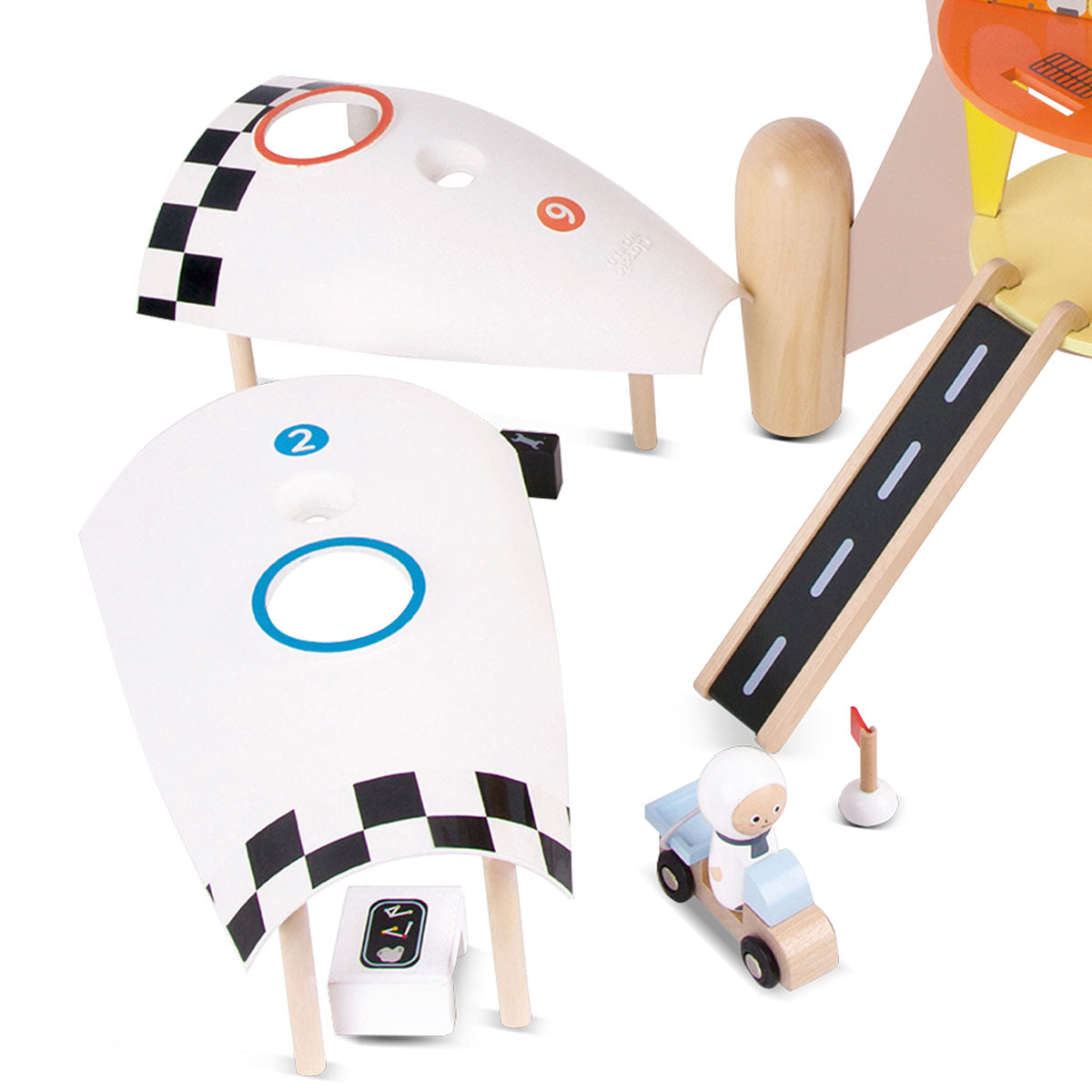 Classic World Kids Pretend Play Rocket Toy Set