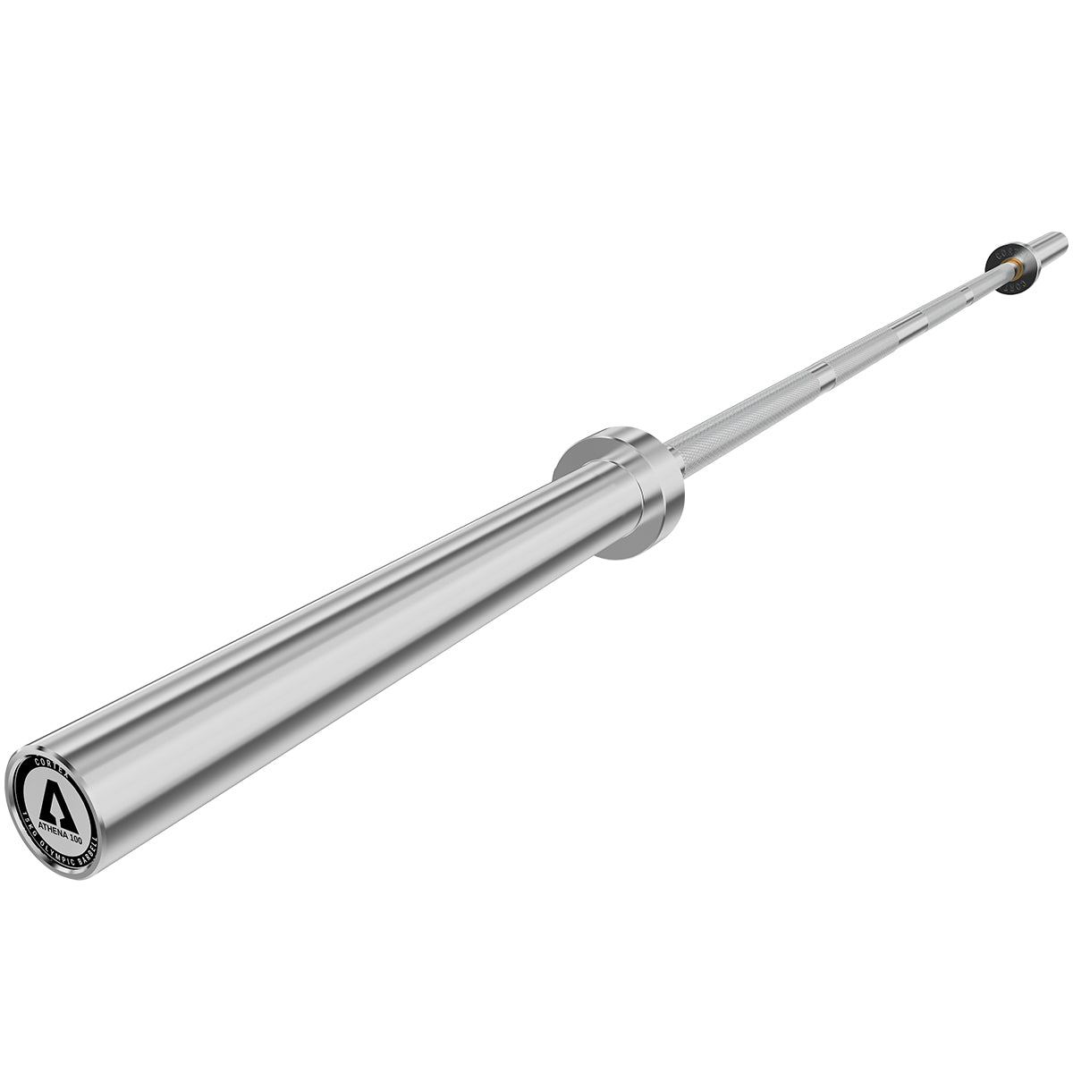 15kg 200cm Chrome Olympic Barbell w/ Lockjaw Collars by Cortex