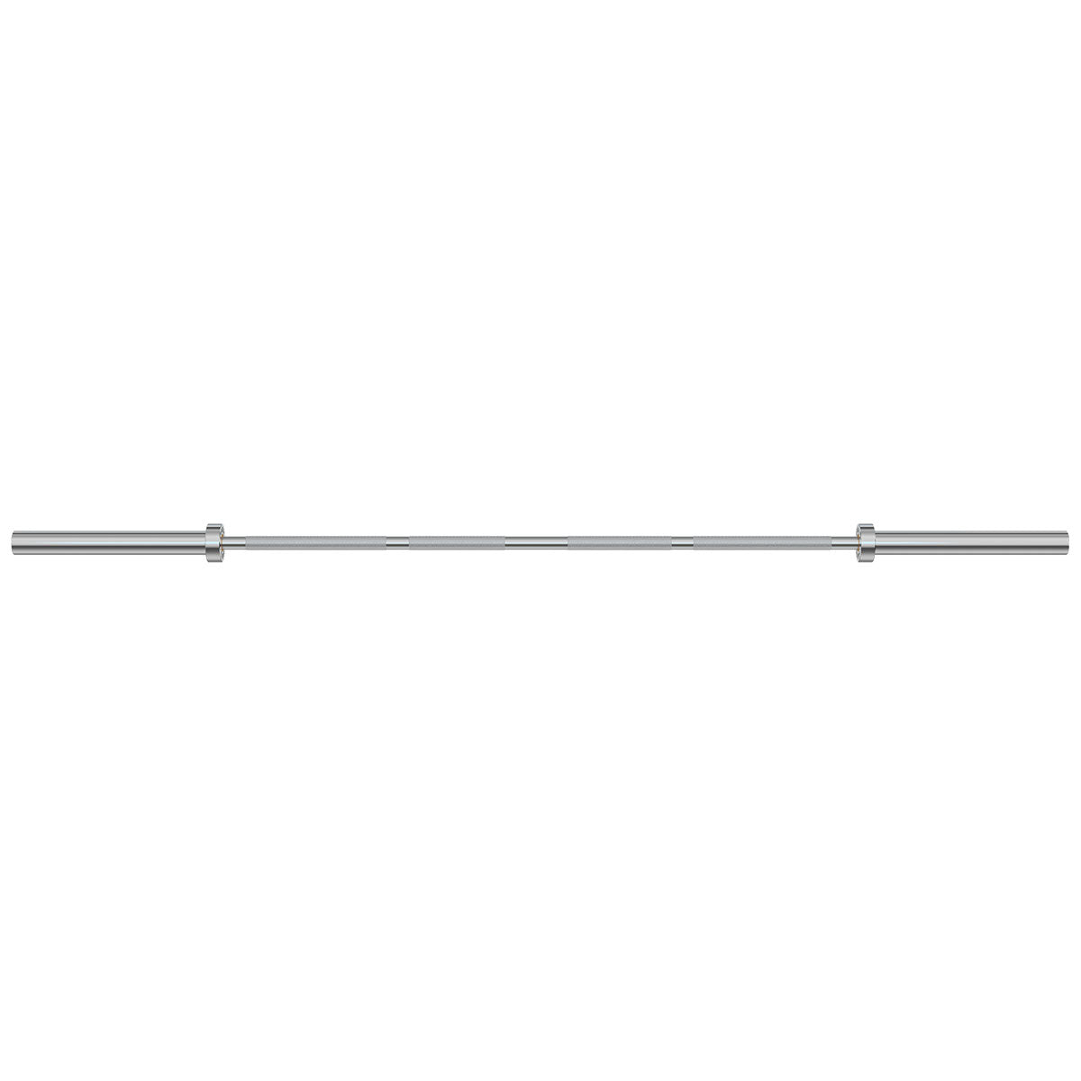 Hard Chrome 7ft 20kg Olympic Barbell w/Lockjaw Collars