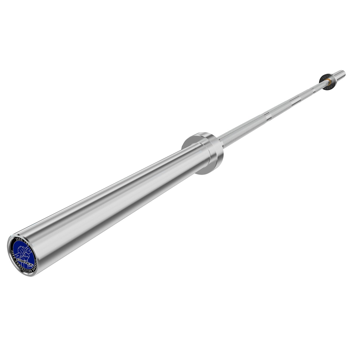 ZEUS100 7ft 20kg Olympic Competition Barbell Chrome Finish