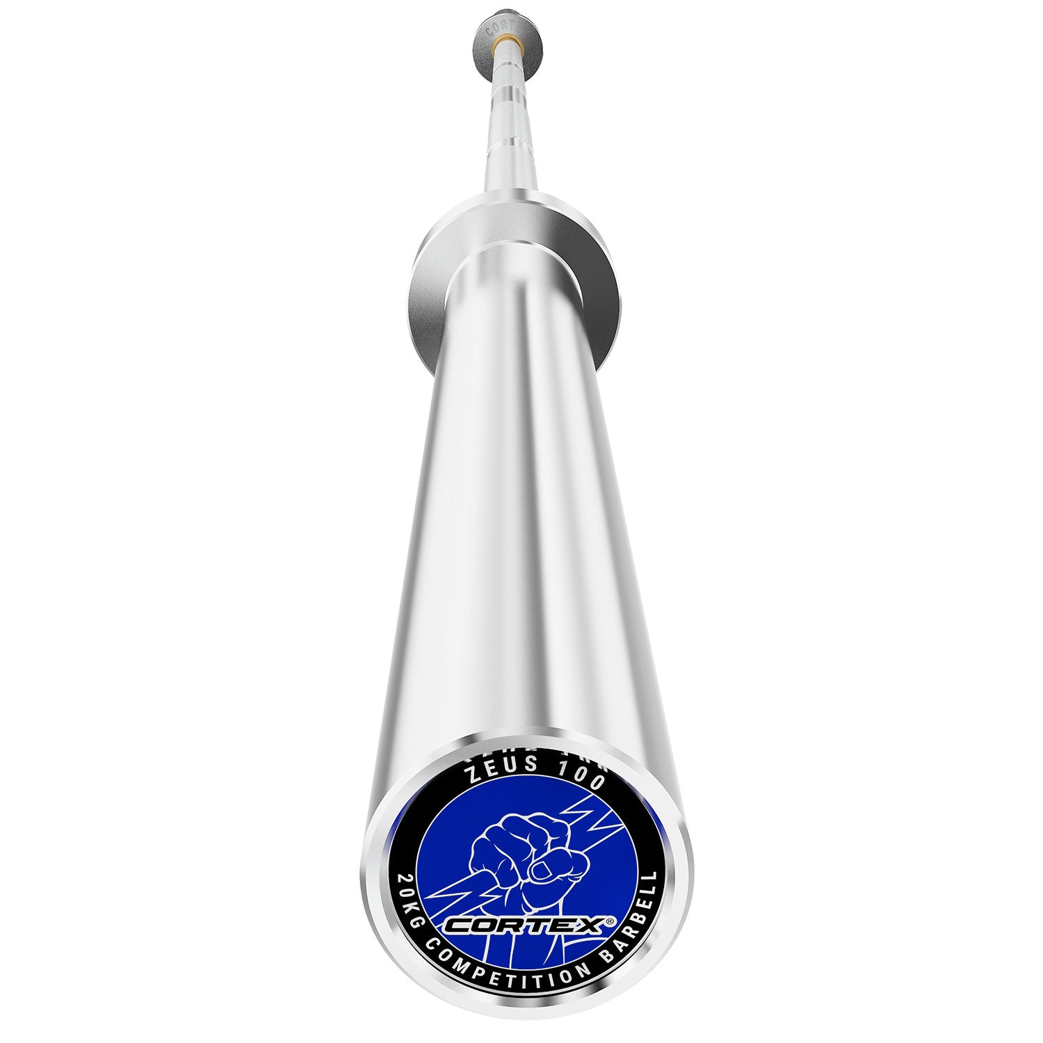 ZEUS100 7ft 20kg Olympic Competition Barbell Chrome Finish
