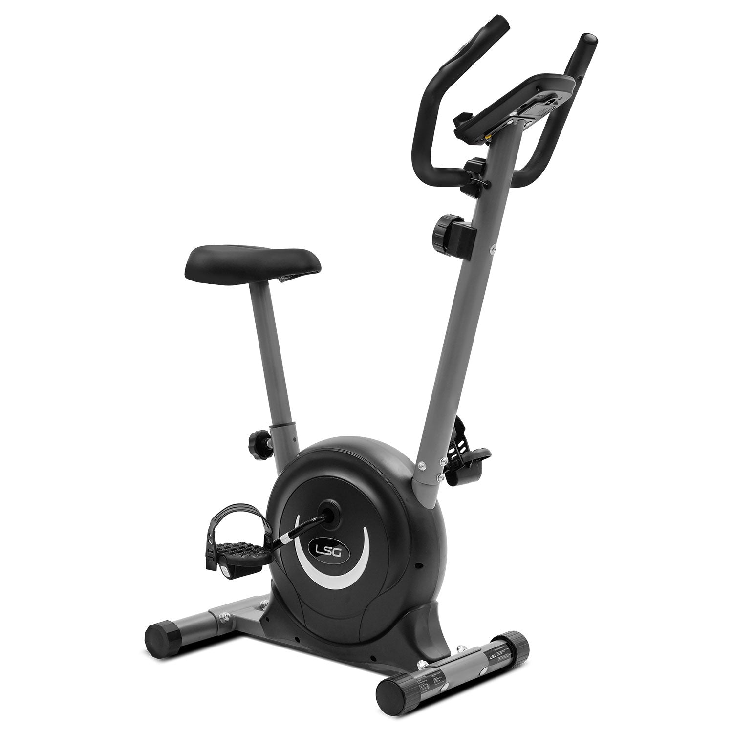 Variable Magnetic Resistance Exercise Bike, LCD Monitor, LSG ERG-200