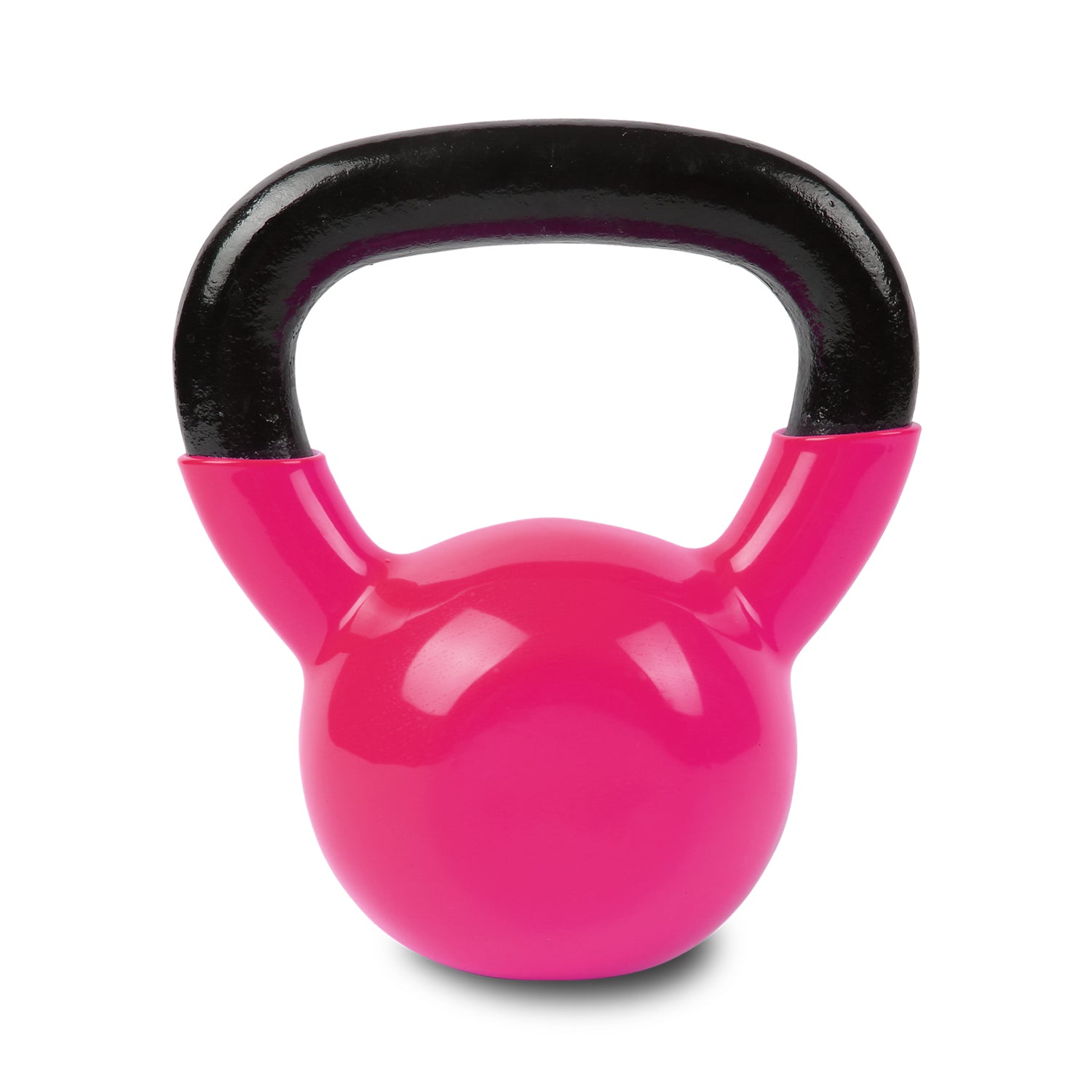 4kg Vinyl Dipped Kettlebell for Strength Training