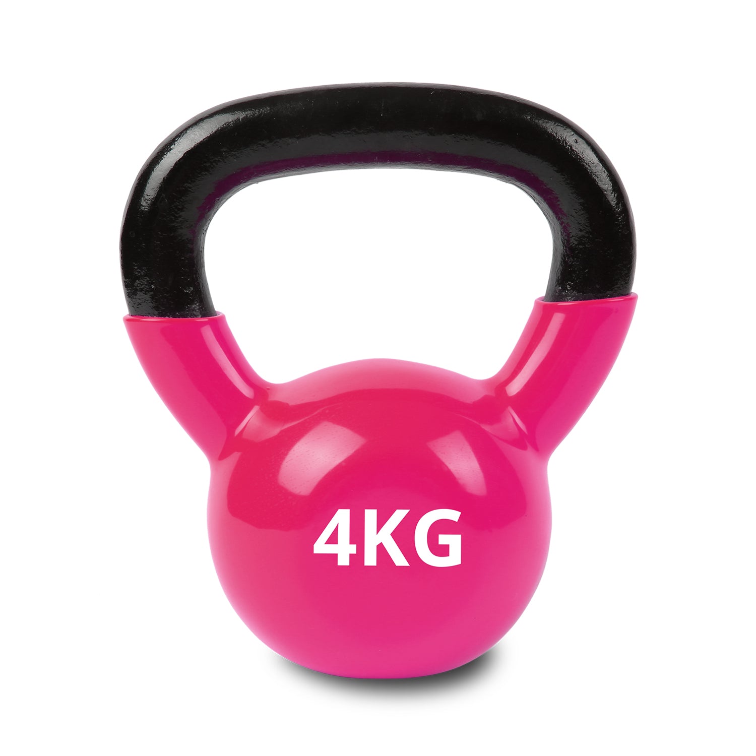 Color Coded Vinyl Kettlebell Set 4-12kg for Home Gym | CORTEX