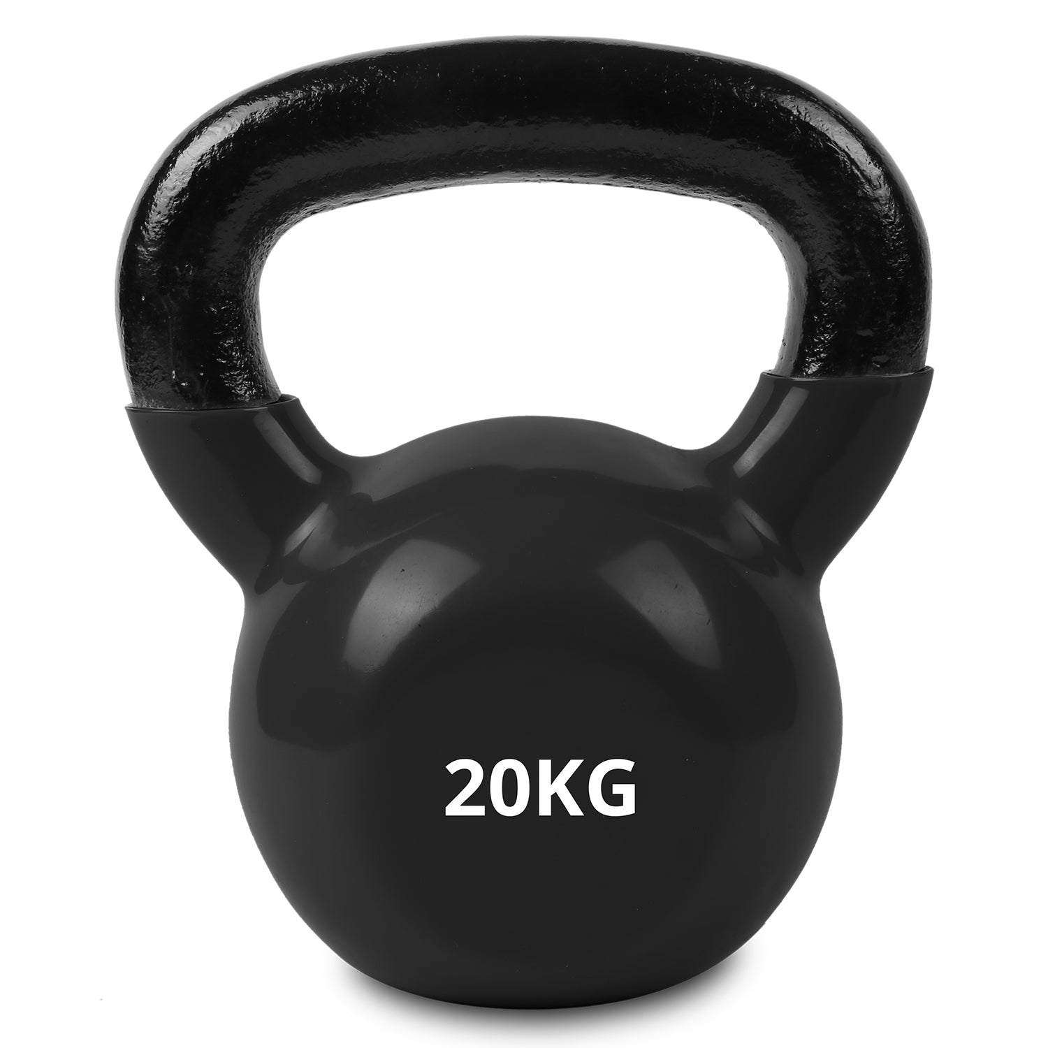 Color-coded Vinyl Kettlebell Set 4kg-20kg - CORTEX